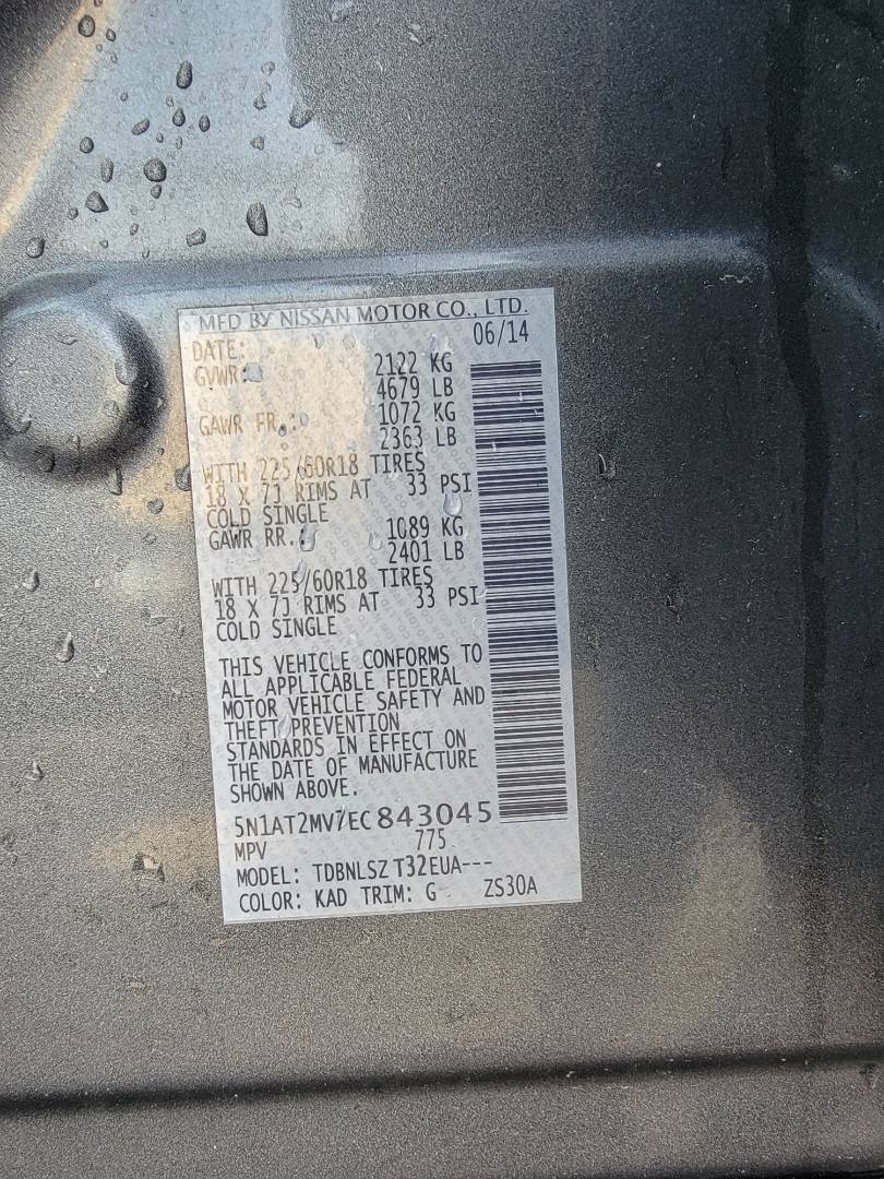 2014 NISSAN ROGUE — 171239 Miles — Lot C843045 — Main - Marhaba Auctions Used Cars - Image 11