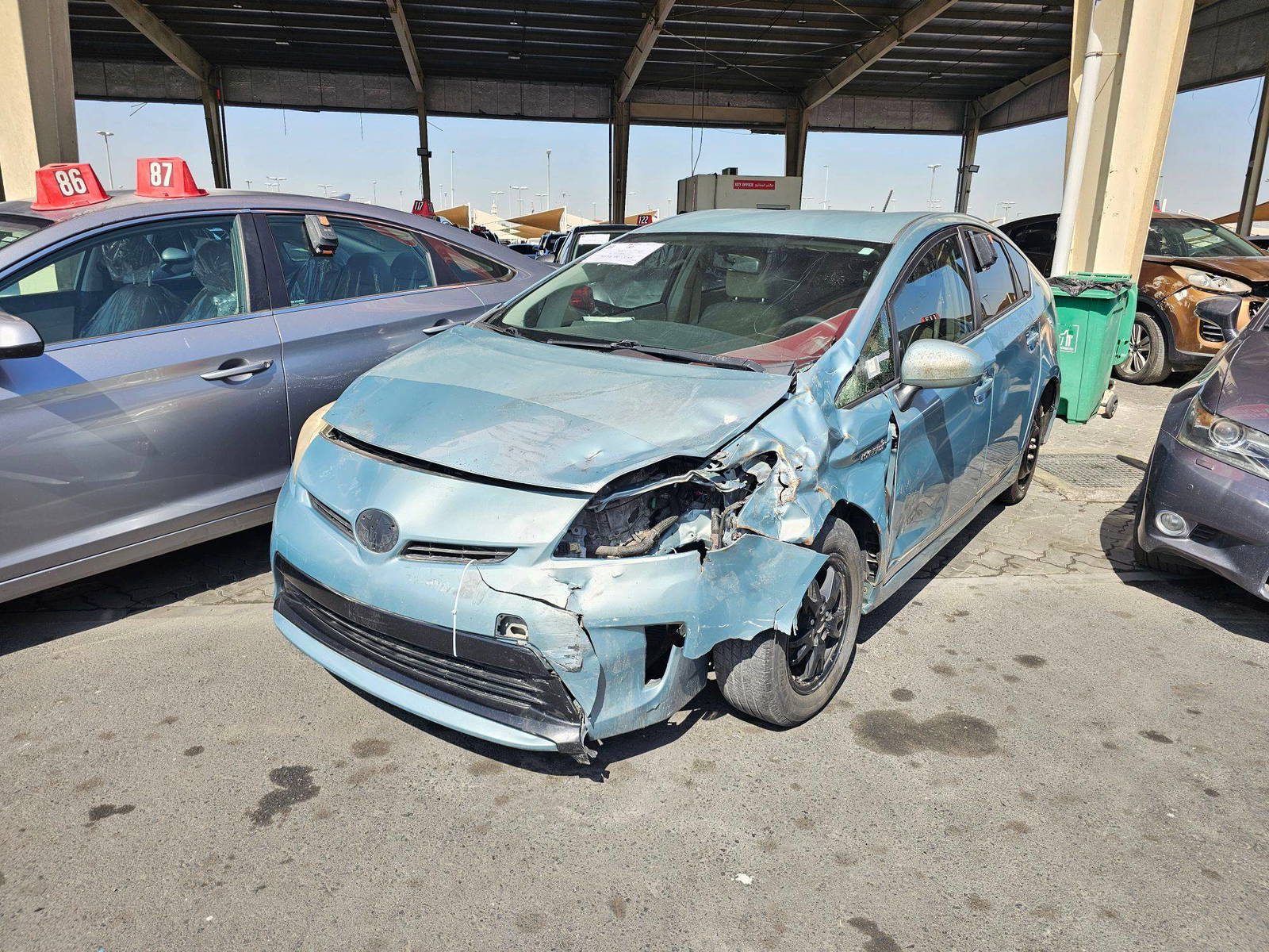 2012 TOYOTA PRIUS — 212276 Miles — Lot 3DU4C1577511 — Souq - Marhaba Auctions Used Cars - Image 5