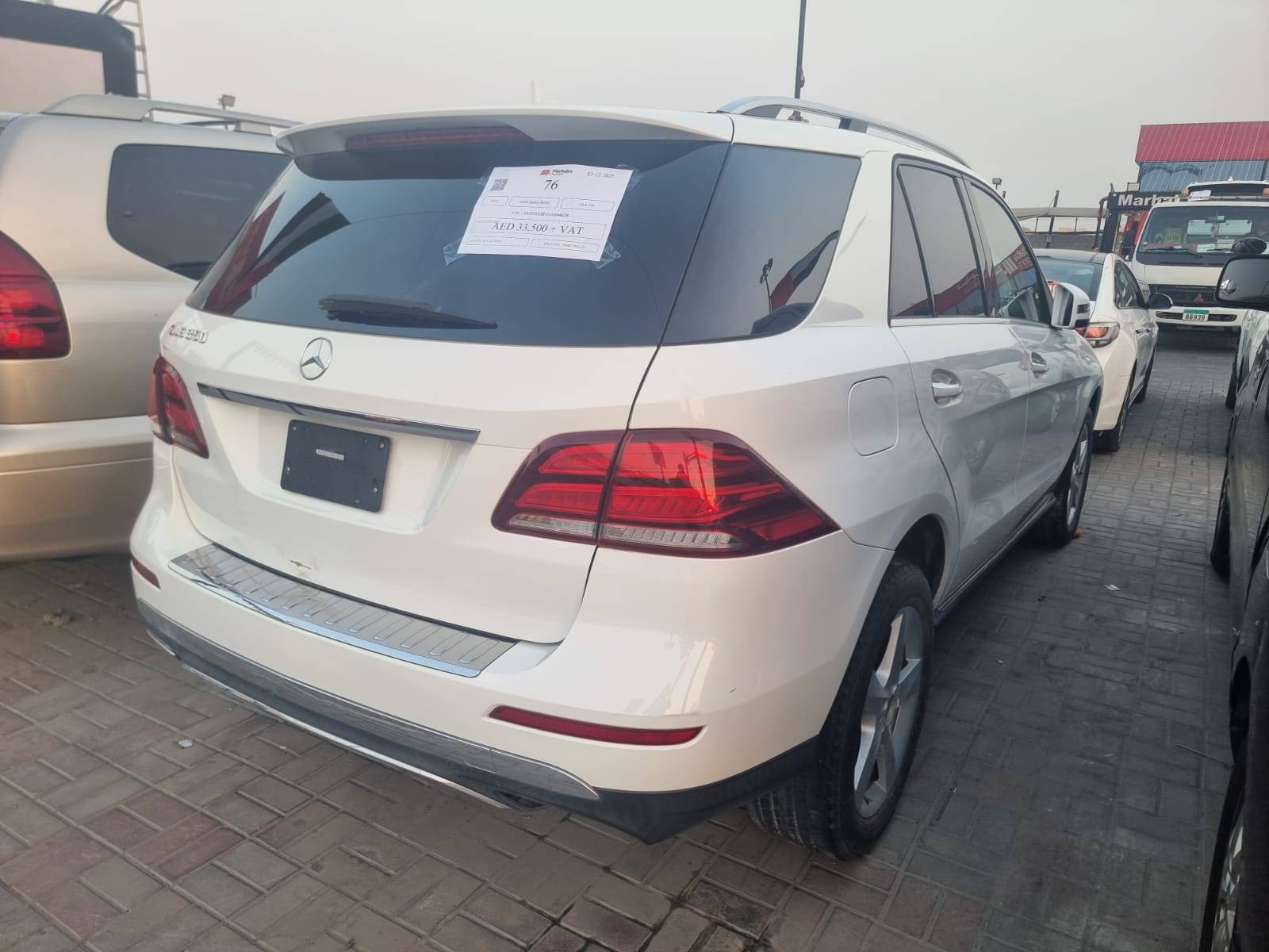 2016 MERCEDES BENZ GLE 350 — 106485 Miles — Lot 694628 — Main - Marhaba Auctions Used Cars - Image 4