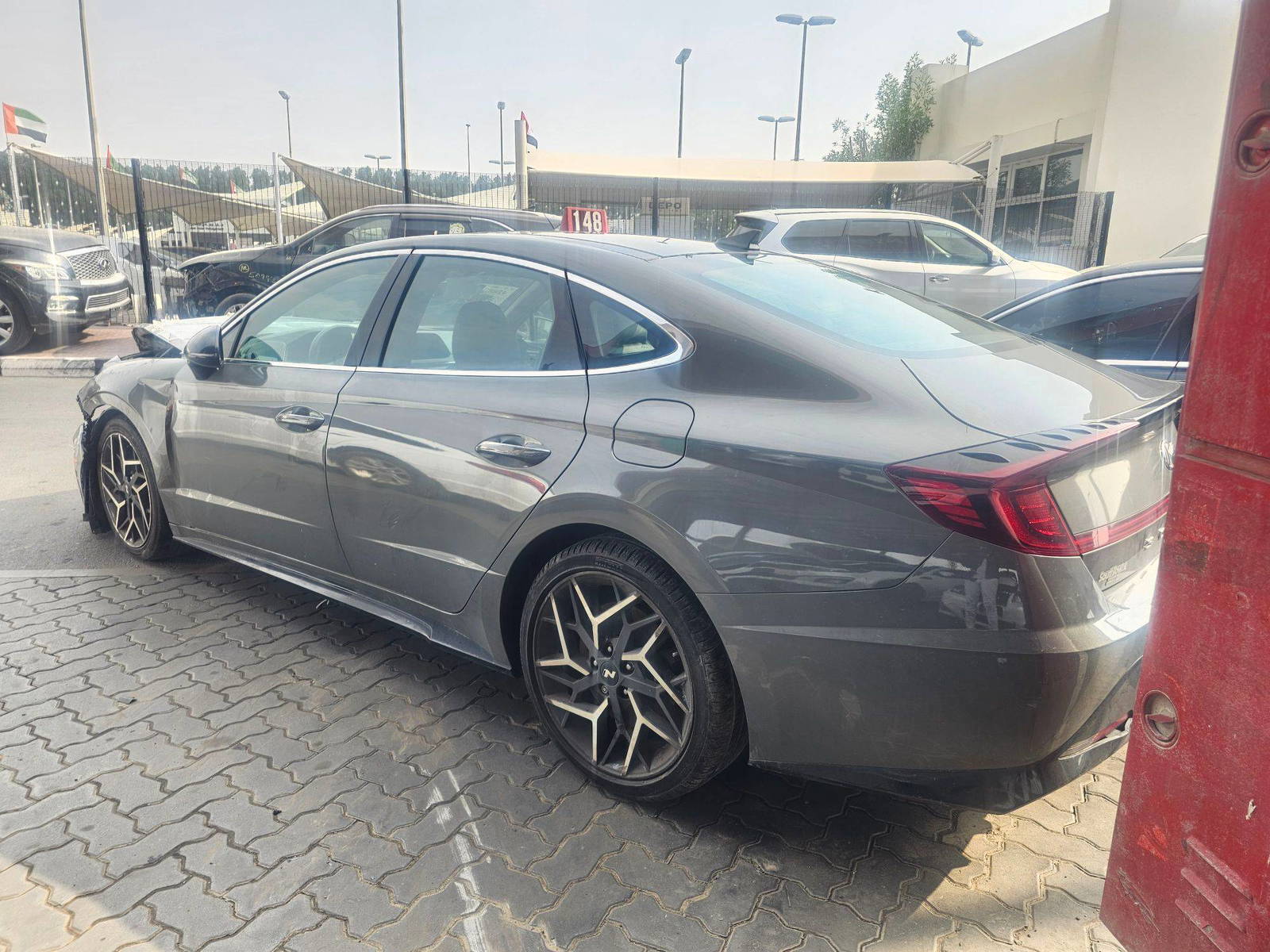 HYUNDAI SONATA 2023 - Marhaba Auction Used Cars - Image 4