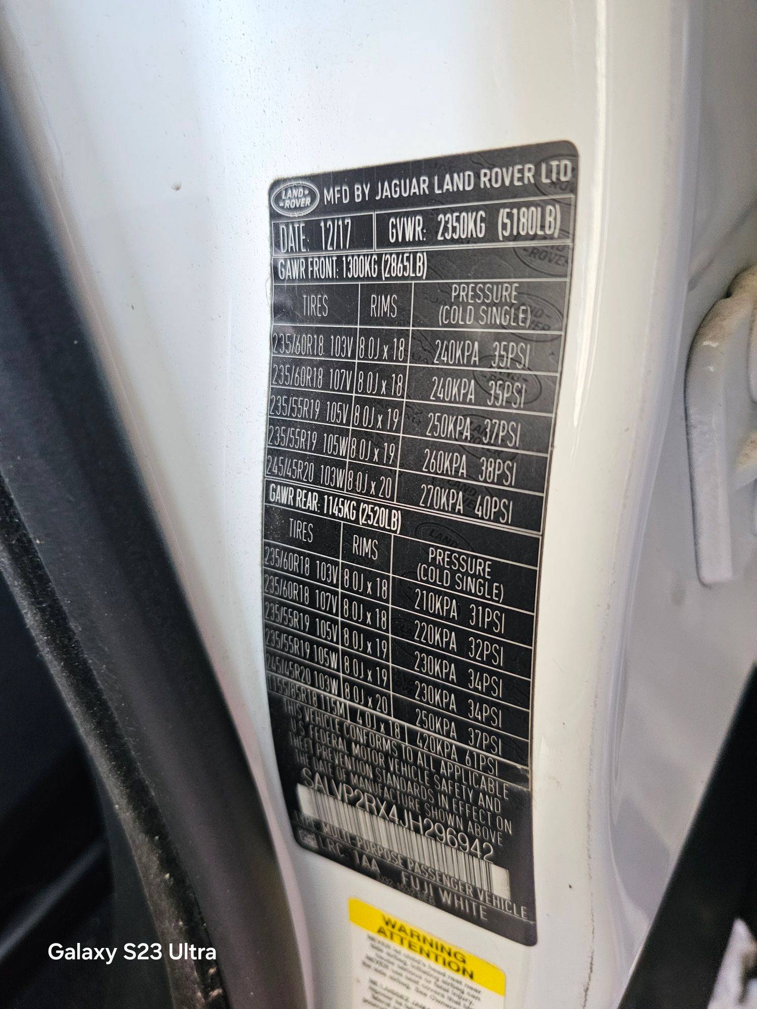 LAND ROVER RANGE ROVER EVOQUE 2018 - Marhaba Auction Used Cars - Image 9