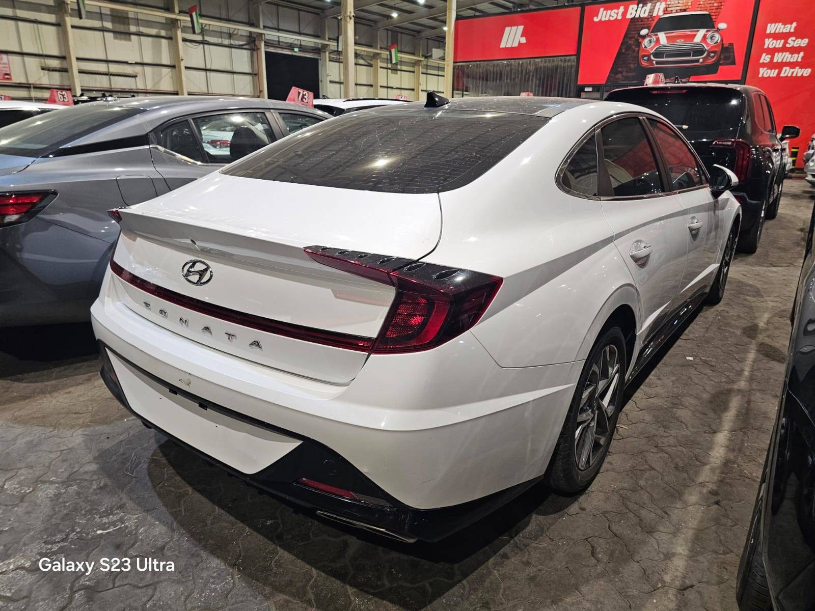 2022 HYUNDAI SONATA — 48045 KM — Lot 97906 — Main - Marhaba Auctions Used Cars - Image 6