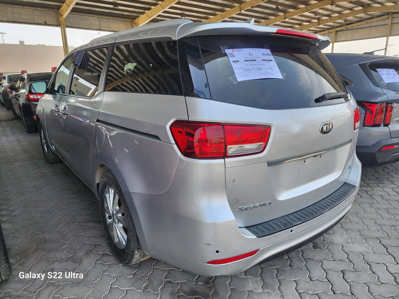 2015 KIA SEDONA — 238663 Miles — Lot 37898814 - Marhaba Auctions Used Cars - Image 3