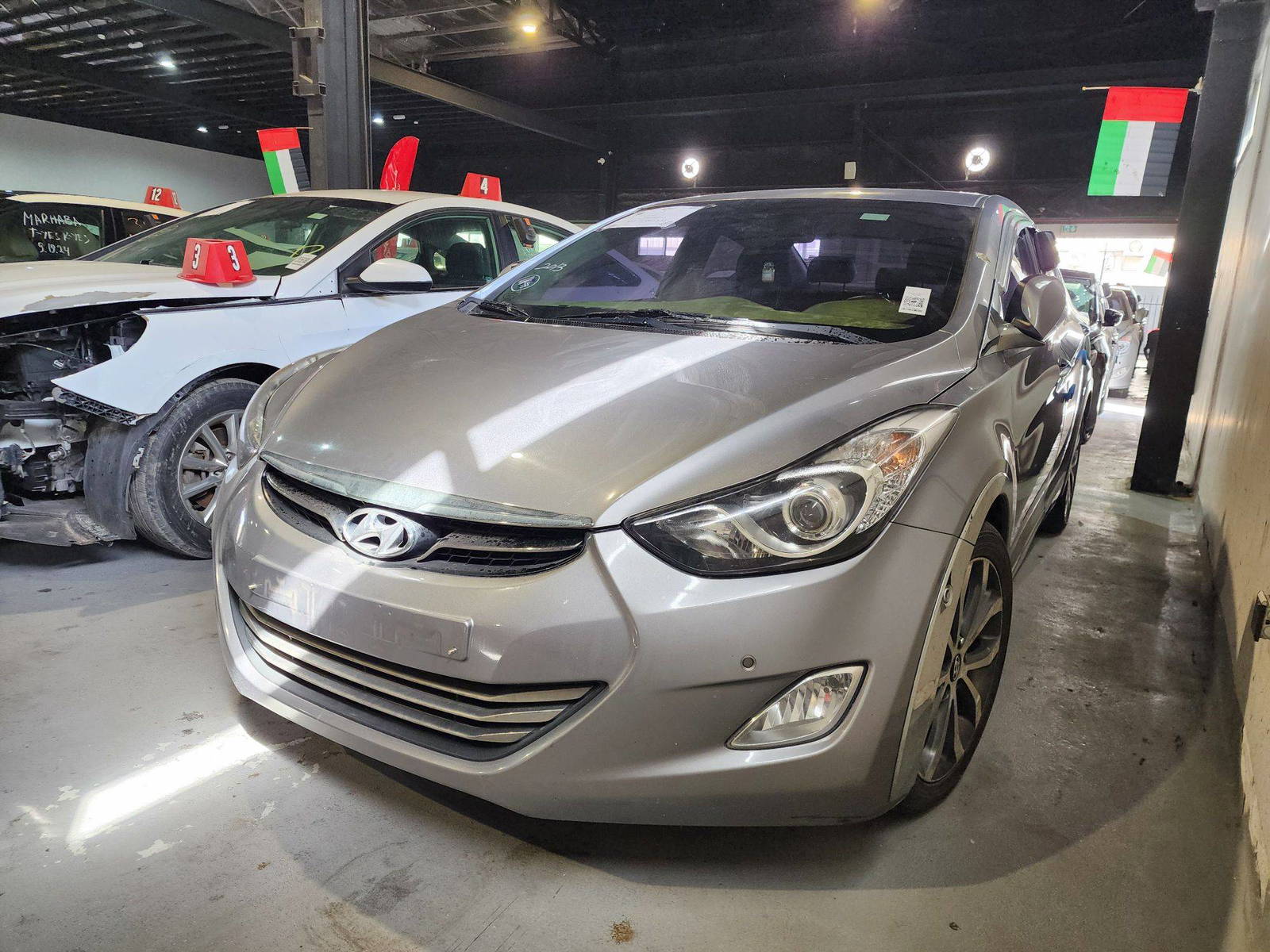 2013 HYUNDAI AVANTE — 174585 KM — Lot 803512 — Al Quoz - Marhaba Auctions Used Cars - Image 4