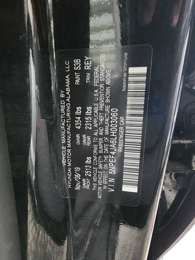 2020 HYUNDAI SONATA — 32298 Miles — Lot 67999863 - Marhaba Auctions Used Cars - Image 4