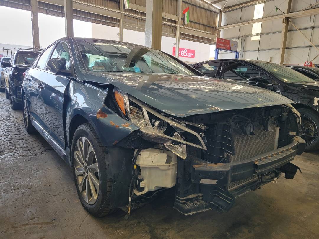 2017 HYUNDAI SONATA — 139723 Miles — Lot 509506 — Main - Marhaba Auctions Used Cars - Image 4