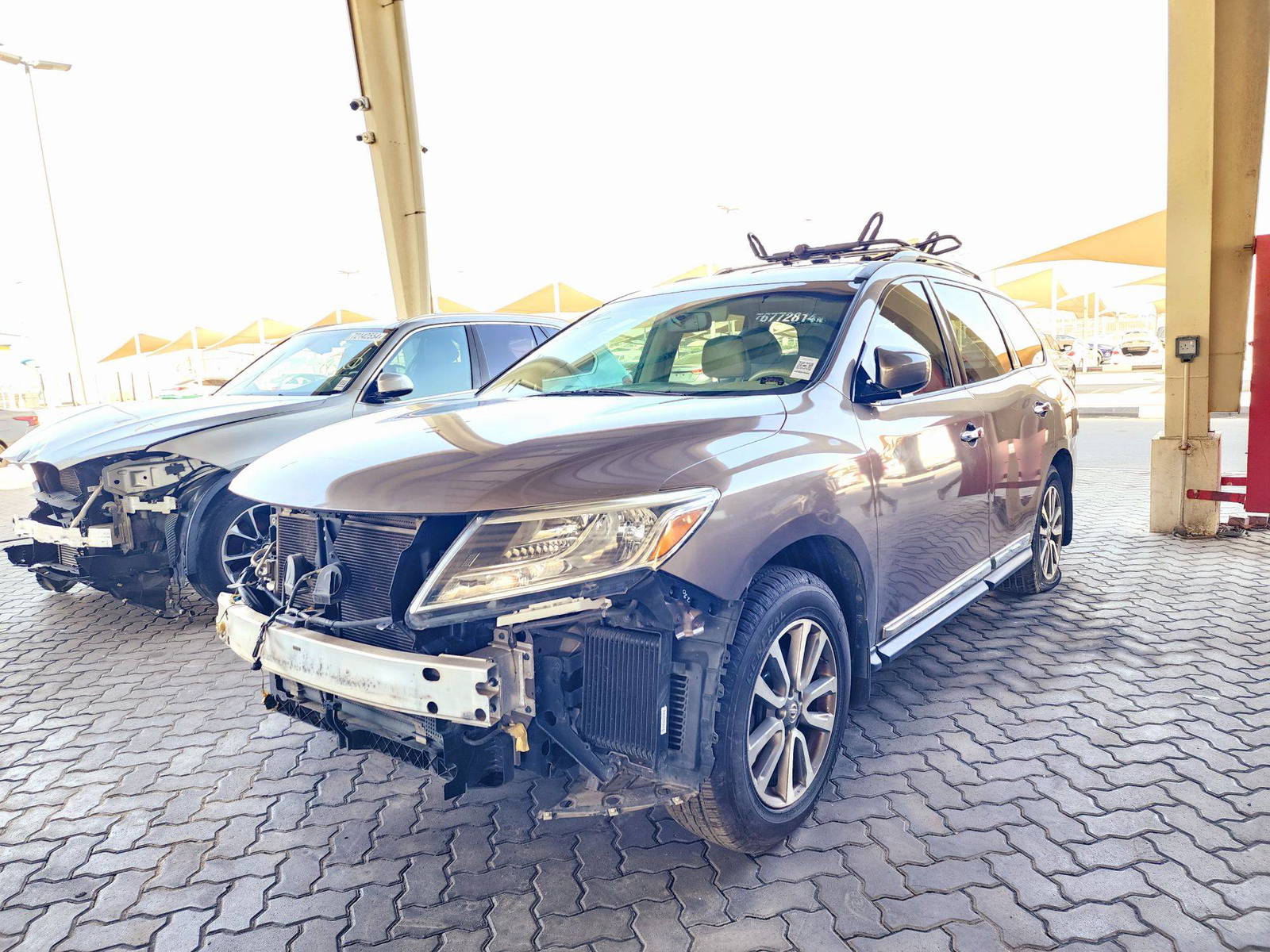2013 NISSAN PATHFINDER — 217078 Miles — Lot C672198 — Souq - Marhaba Auctions Used Cars - Image 4