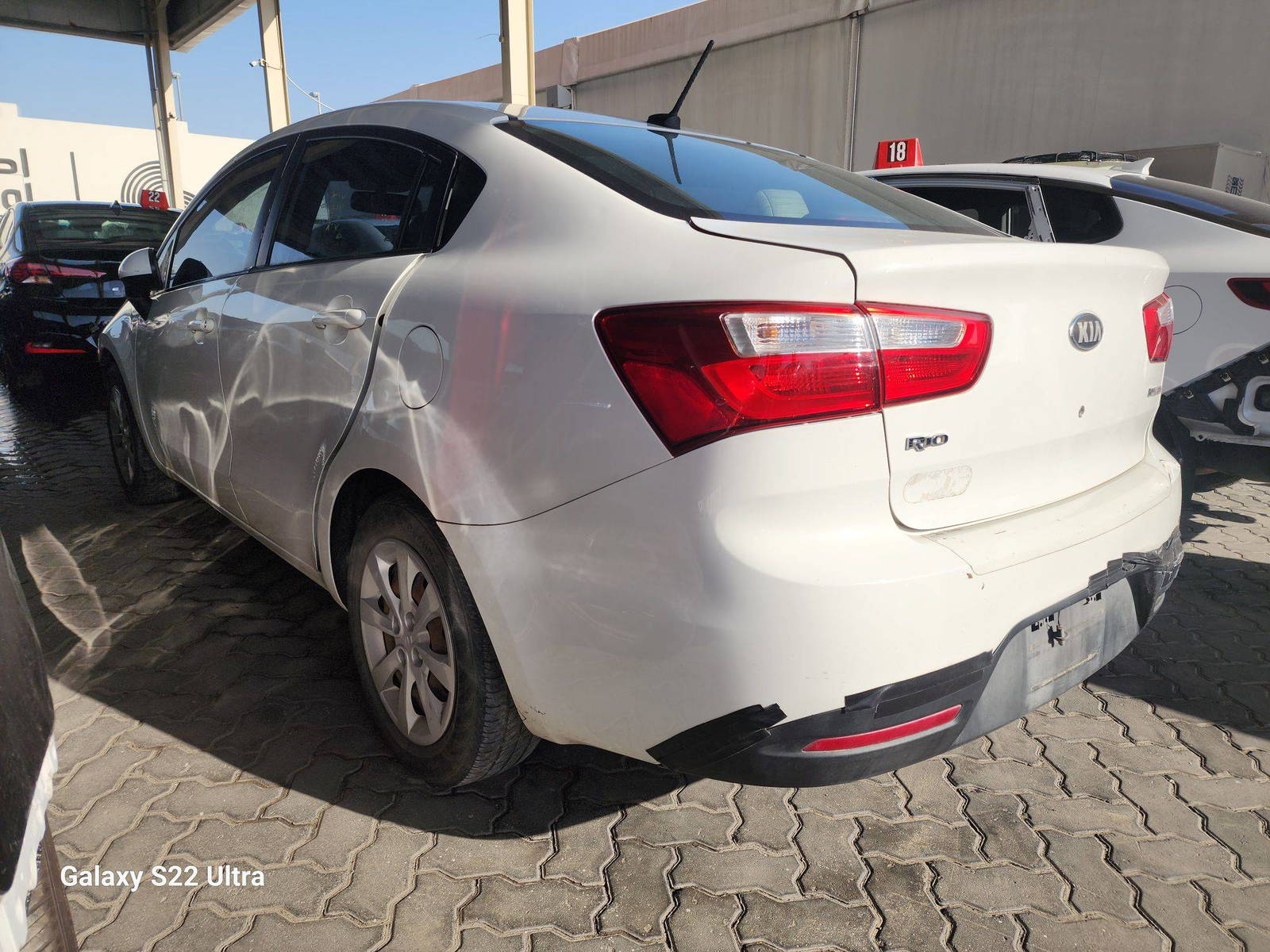 2013 KIA RIO — 179075 Miles — Lot 43124754 — Main - Marhaba Auctions Used Cars - Image 3