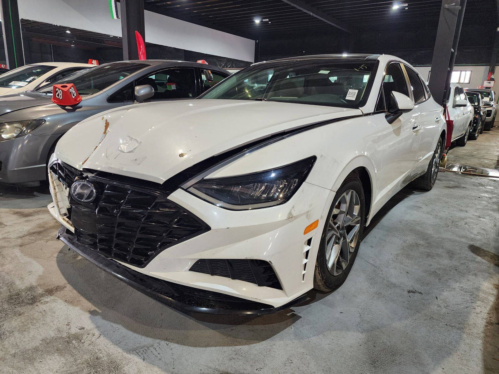 2021 HYUNDAI SONATA — 91271 Miles — Lot 151796 — Al Quoz - Marhaba Auctions Used Cars - Image 3