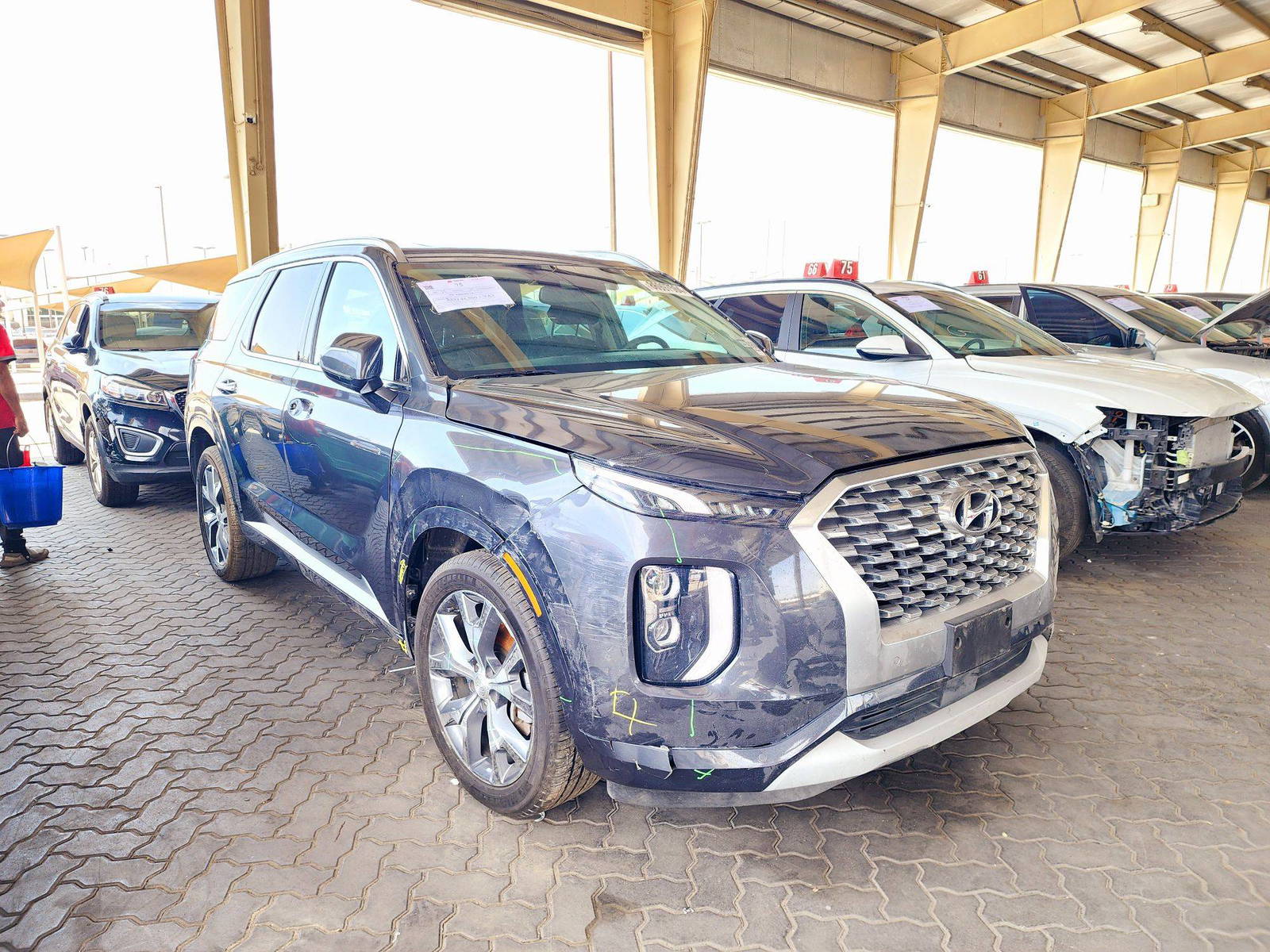 2021 HYUNDAI PALISADE LIMITED — 79436 Miles — Lot 177716 — Main - Marhaba Auctions Used Cars - Image 3