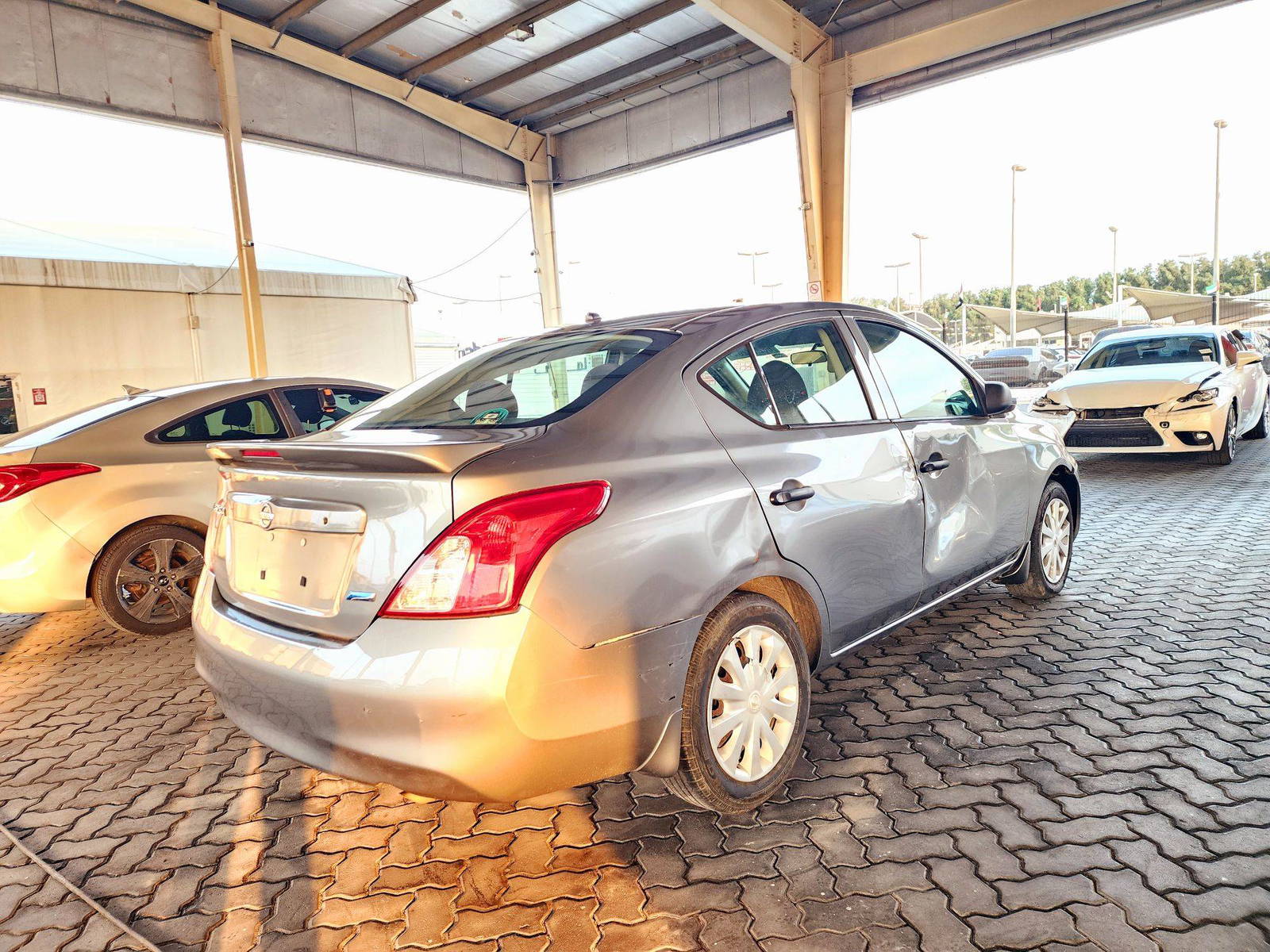 2014 NISSAN VERSA — 126666 Miles — Lot 840297 — Souq - Marhaba Auctions Used Cars - Image 3