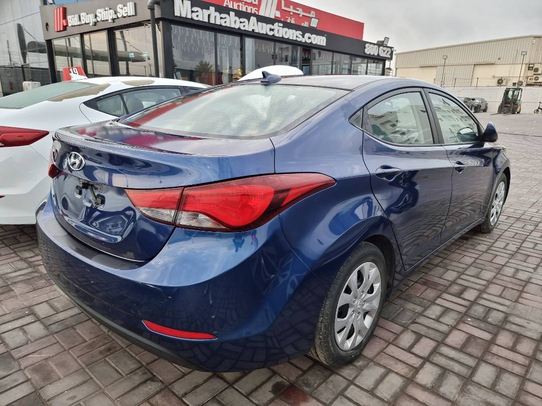 2016 HYUNDAI ELANTRA — 83492 KM — Lot 214578 — Ind. 12 - Marhaba Auctions Used Cars - Image 4
