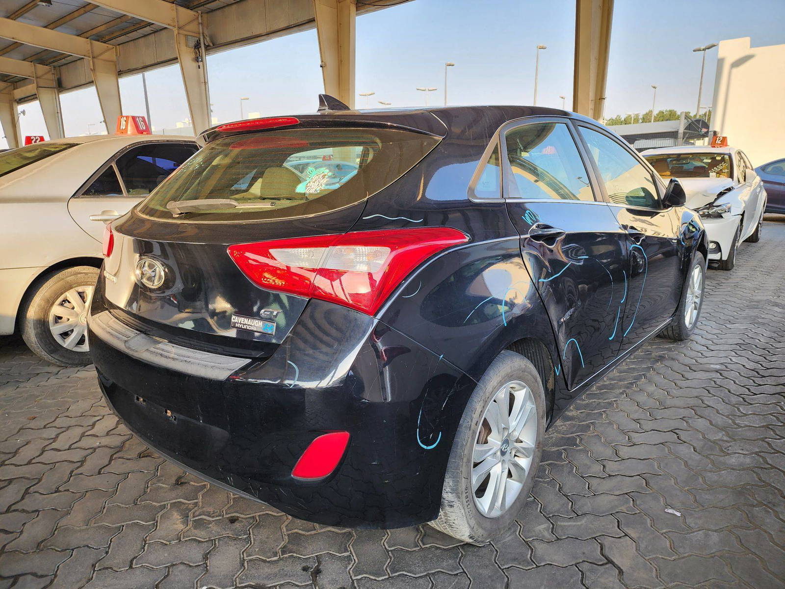 2013 HYUNDAI ELANTRA GT — 203735 Miles — Lot 56917224 — Souq - Marhaba Auctions Used Cars - Image 3