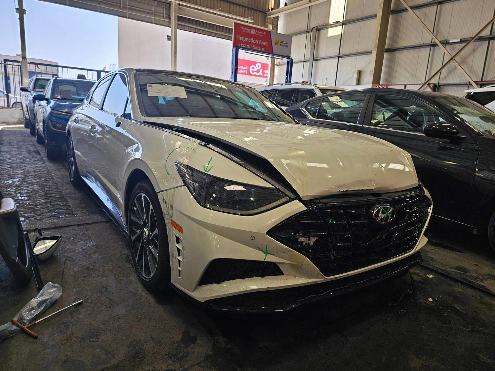 2023 HYUNDAI SONATA — sold — 15980 Miles — Lot 84383705 — Main - Marhaba Auctions Used Cars - Image 3