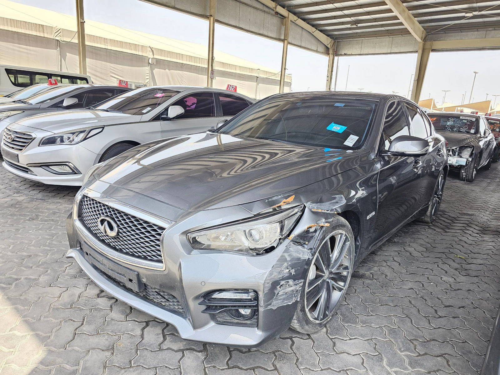 2015 INFINITI Q50 — 151140 KM — Lot 540052 — Souq - Marhaba Auctions Used Cars - Image 5