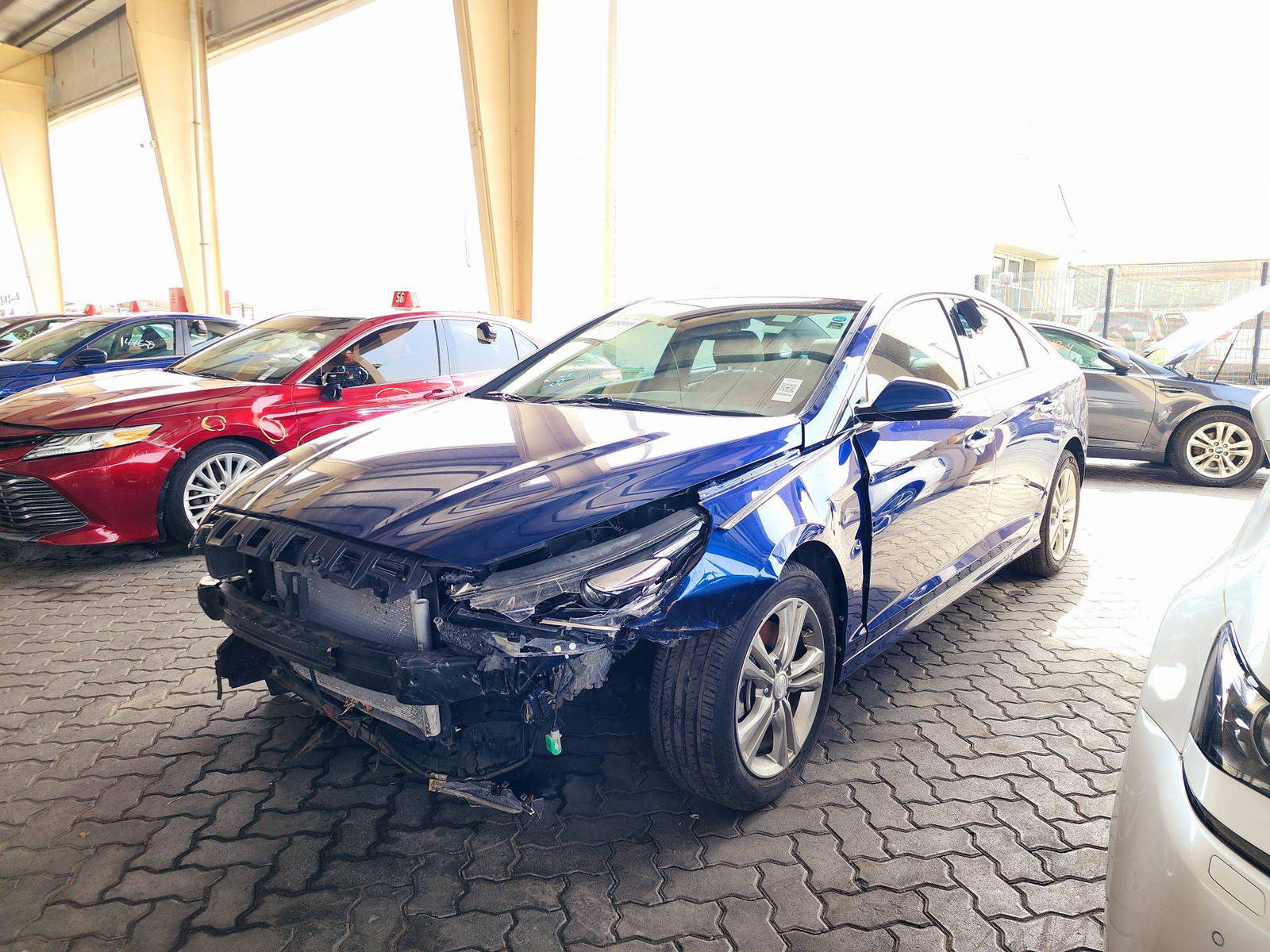 2018 HYUNDAI SONATA — 80206 Miles — Lot 40782405 — Souq - Marhaba Auctions Used Cars - Image 5