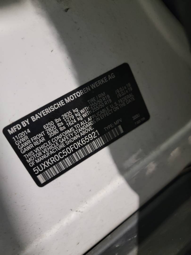 BMW X5 XDRIVE35I 2015 - Marhaba Auction Used Cars - Image 9