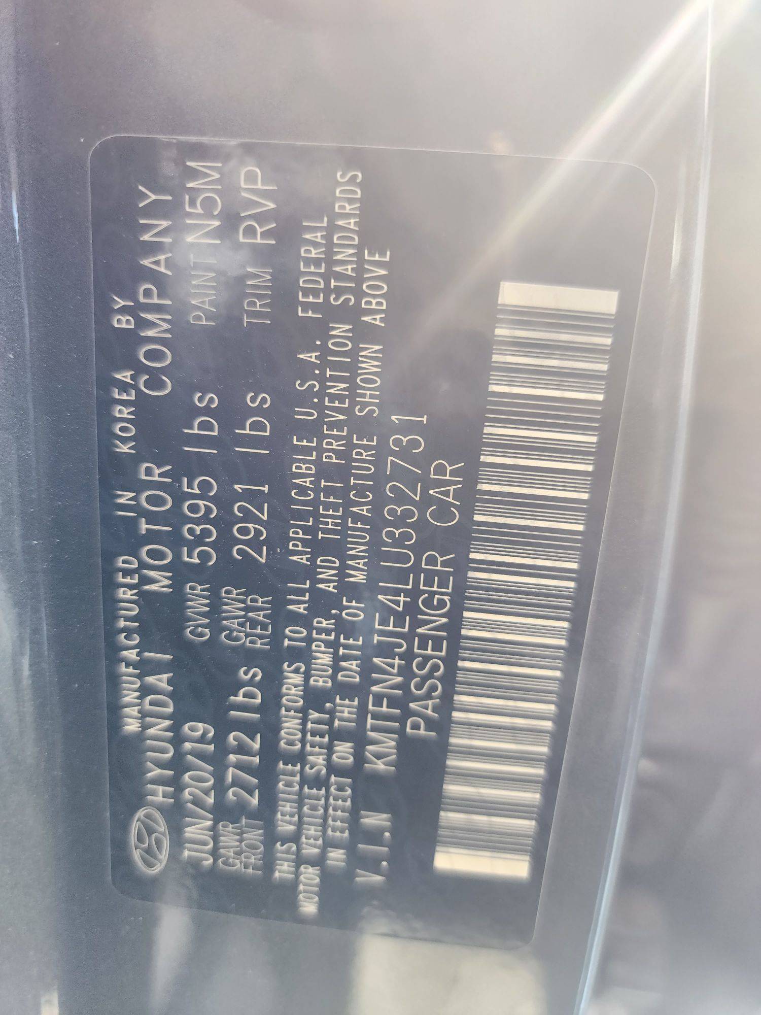 2020 GENESIS G80 — 18181 Miles — Lot 59089953 - Marhaba Auctions Used Cars - Image 3