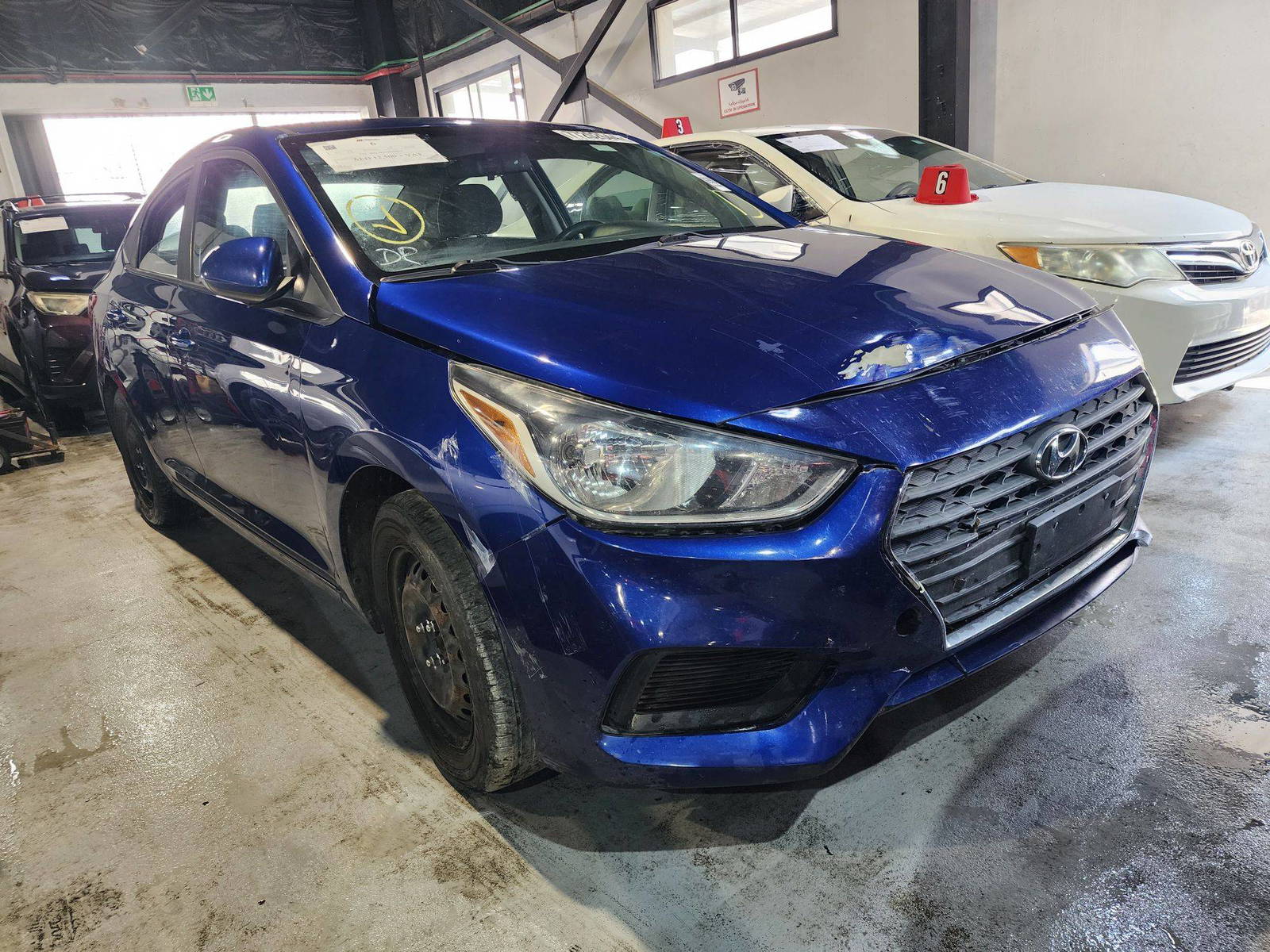 2018 HYUNDAI ACCENT — 161829 Miles — Lot 020653 — Souq - Marhaba Auctions Used Cars - Image 3