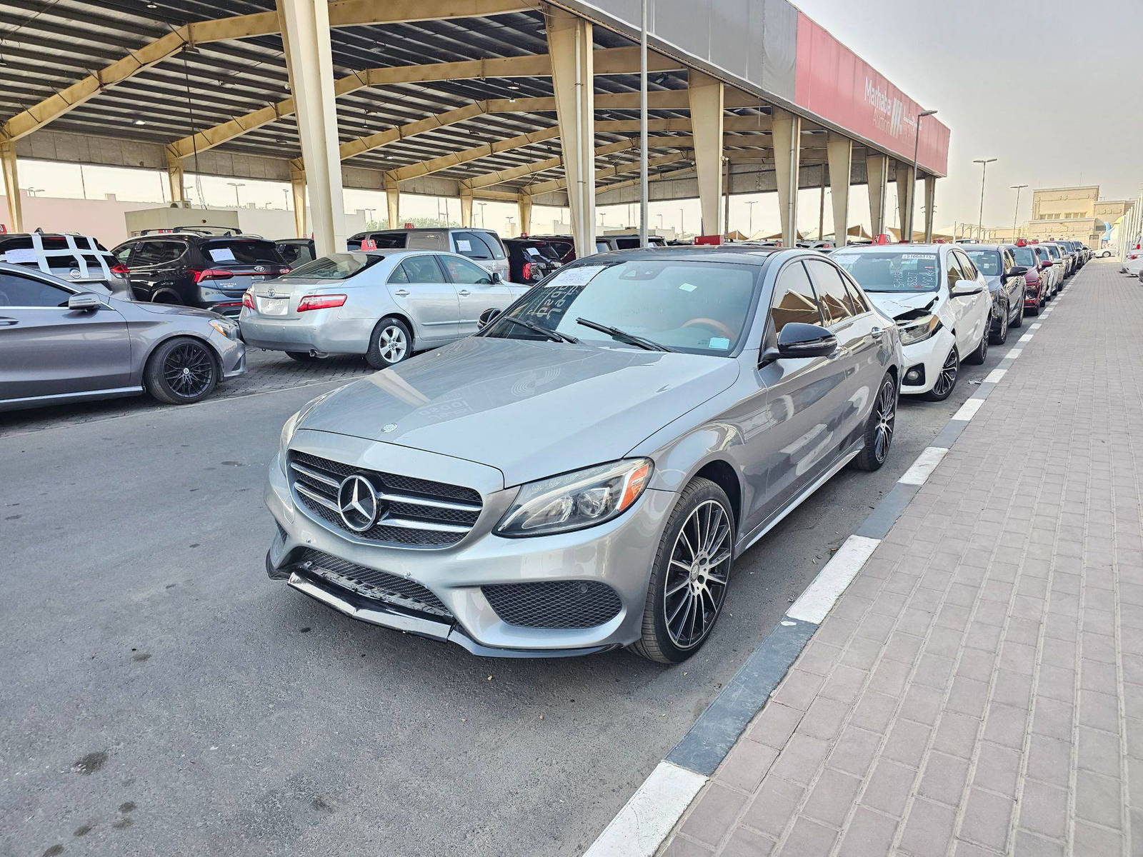 2016 MERCEDES BENZ C300 — 241544 KM — Lot GU156251 — Souq - Marhaba Auctions Used Cars - Image 3
