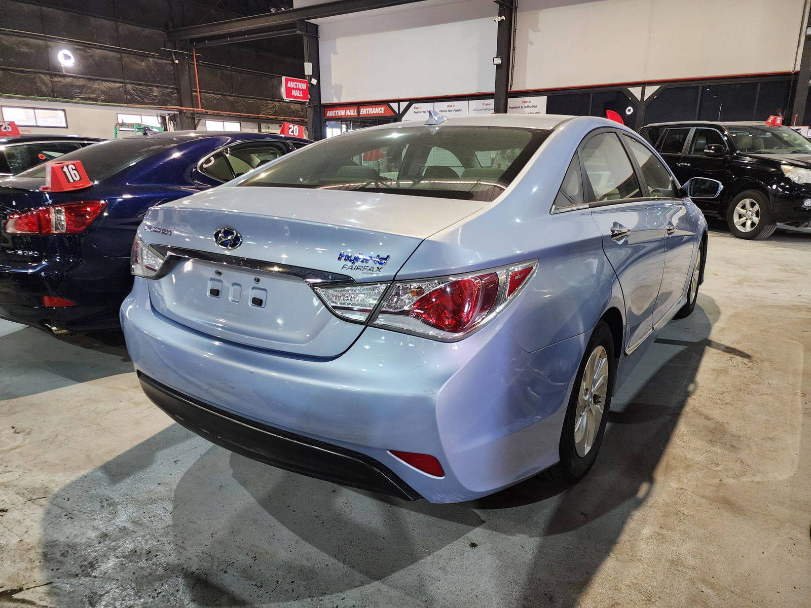 2013 HYUNDAI SONATA — 137510 Miles — Lot 099522 — Al Quoz - Marhaba Auctions Used Cars - Image 6