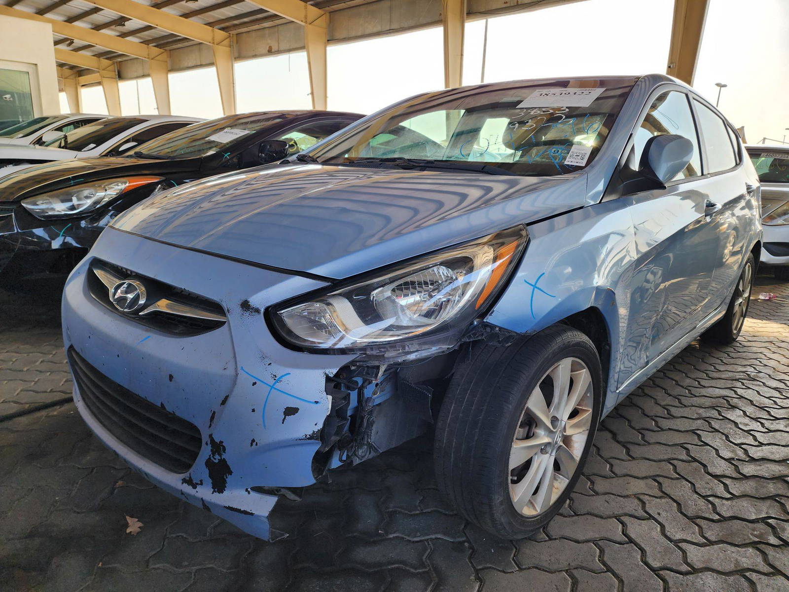 2012 HYUNDAI ACCENT — 164025 Miles — Lot 38539322 — Souq - Marhaba Auctions Used Cars - Image 8