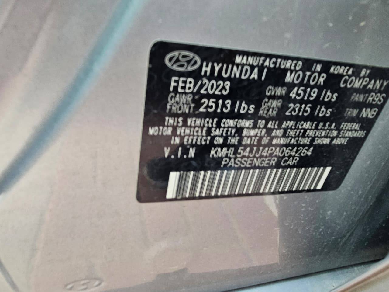 HYUNDAI SONATA 2023 - Marhaba Auction Used Cars - Image 9