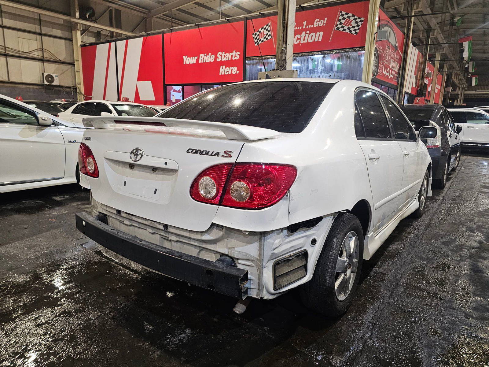 2007 TOYOTA COROLLA — 217827 Miles — Lot 84281815 — Main - Marhaba Auctions Used Cars - Image 3
