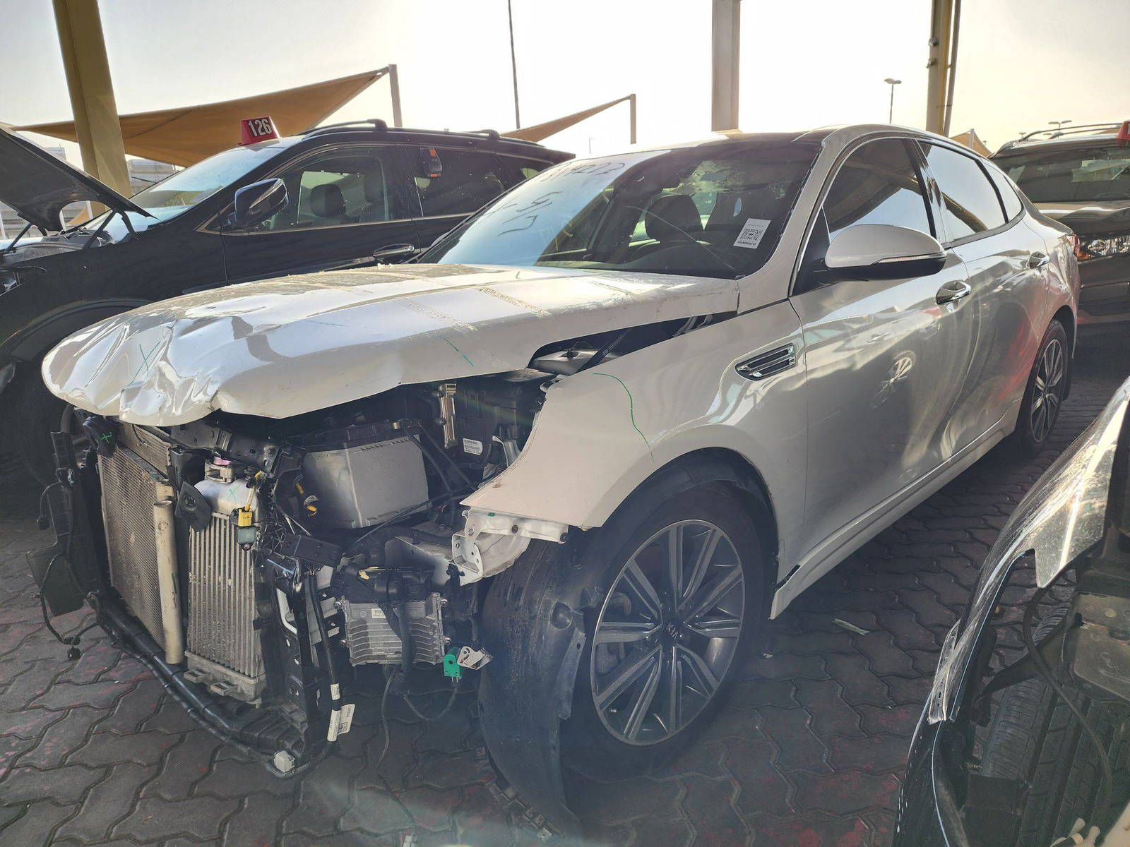 2019 KIA OPTIMA — 89798 Miles — Lot 39314223 — Souq - Marhaba Auctions Used Cars - Image 5