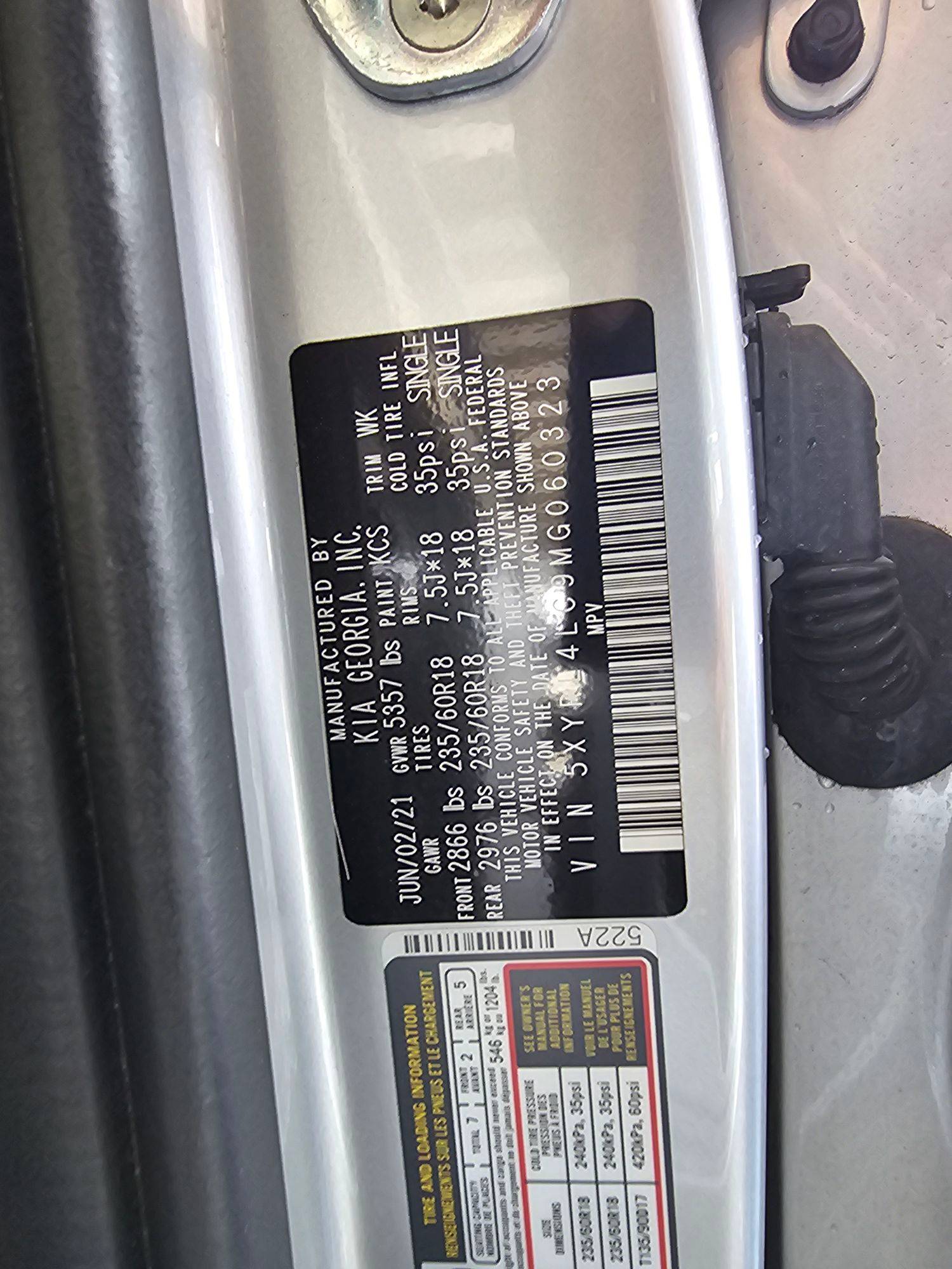 KIA SORENTO 2021 - Marhaba Auction Used Cars - Image 10