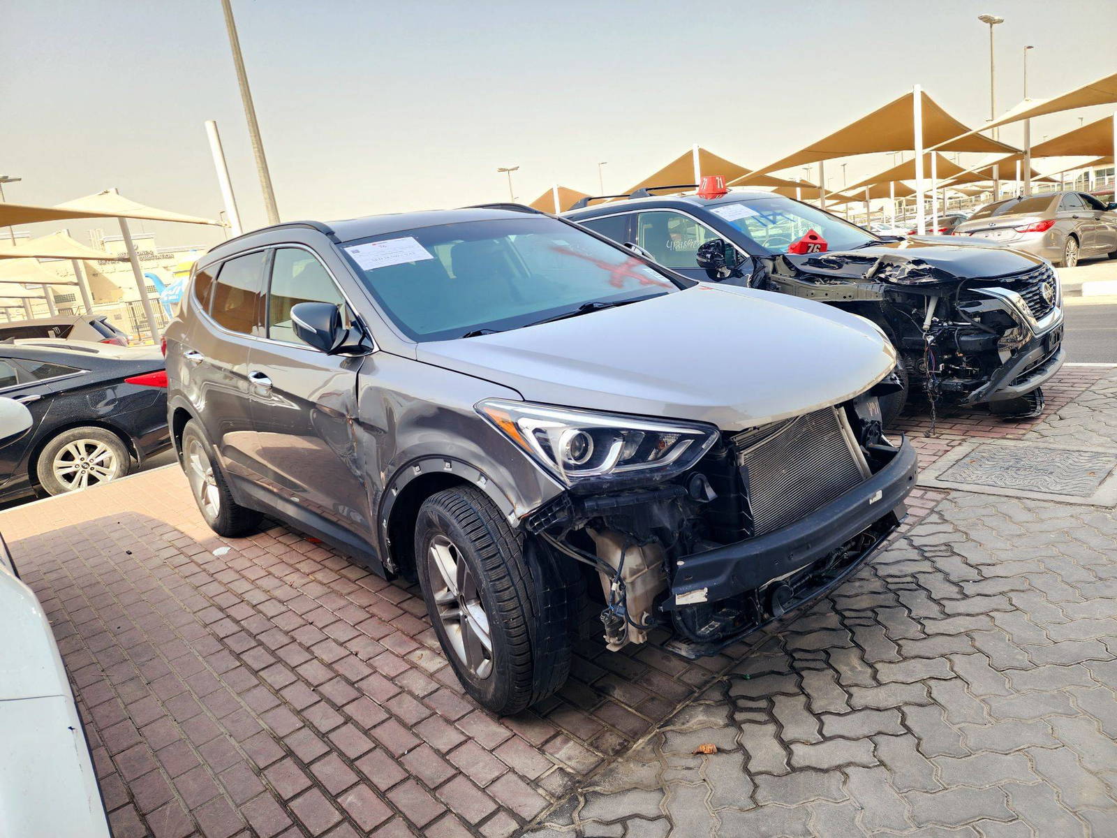 2018 HYUNDAI SANTA FE SPORT — 133140 Miles — Lot 62479974 — Souq - Marhaba Auctions Used Cars - Image 4