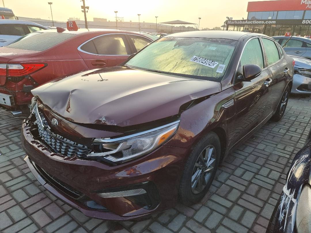 2020 KIA OPTIMA — 71650 Miles — Lot 124578 — Ind. 12 - Marhaba Auctions Used Cars - Image 5