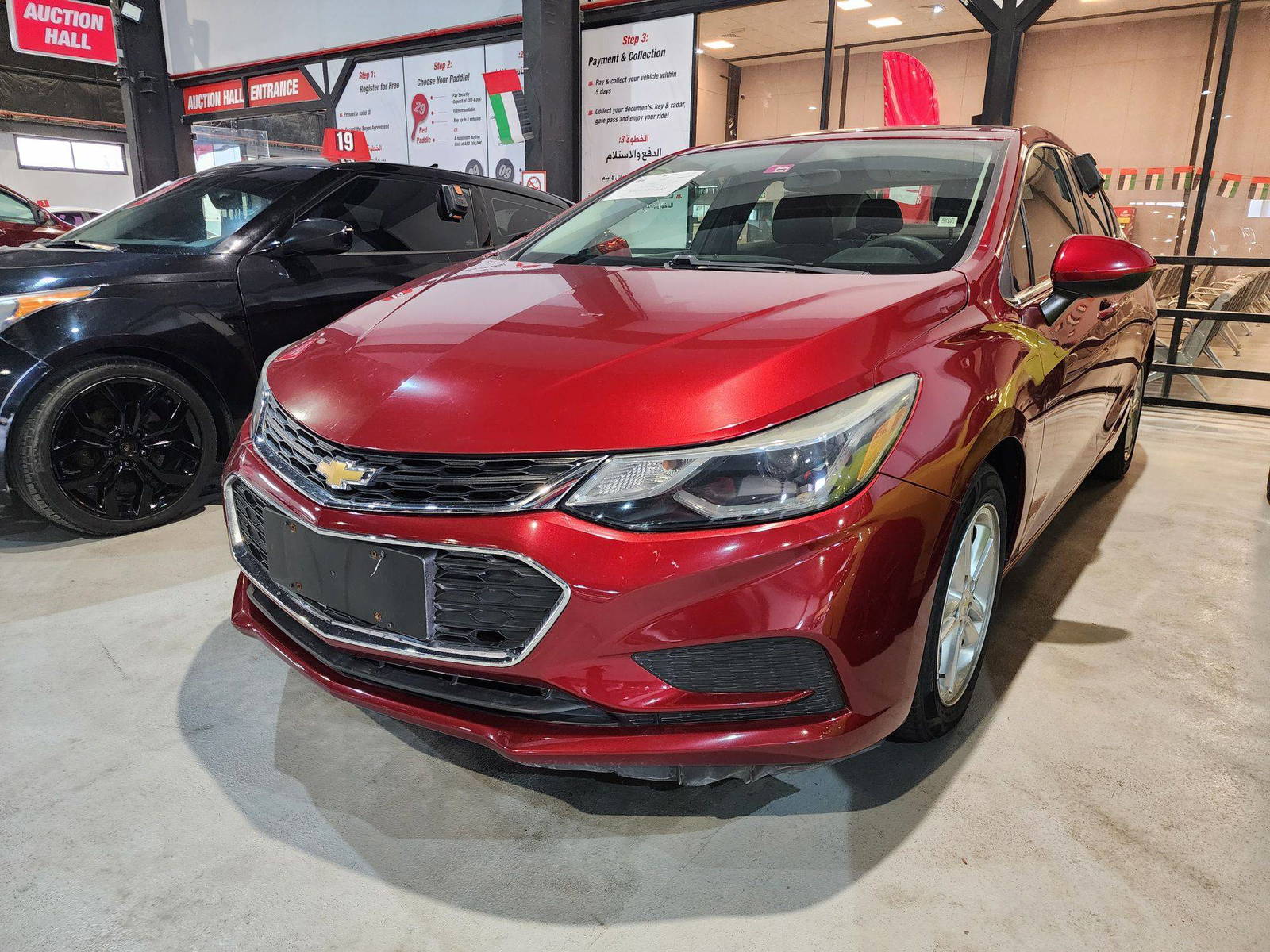 2018 CHEVROLET CRUIZE — 171877 KM — Lot 128457 — Al Quoz - Marhaba Auctions Used Cars - Image 3