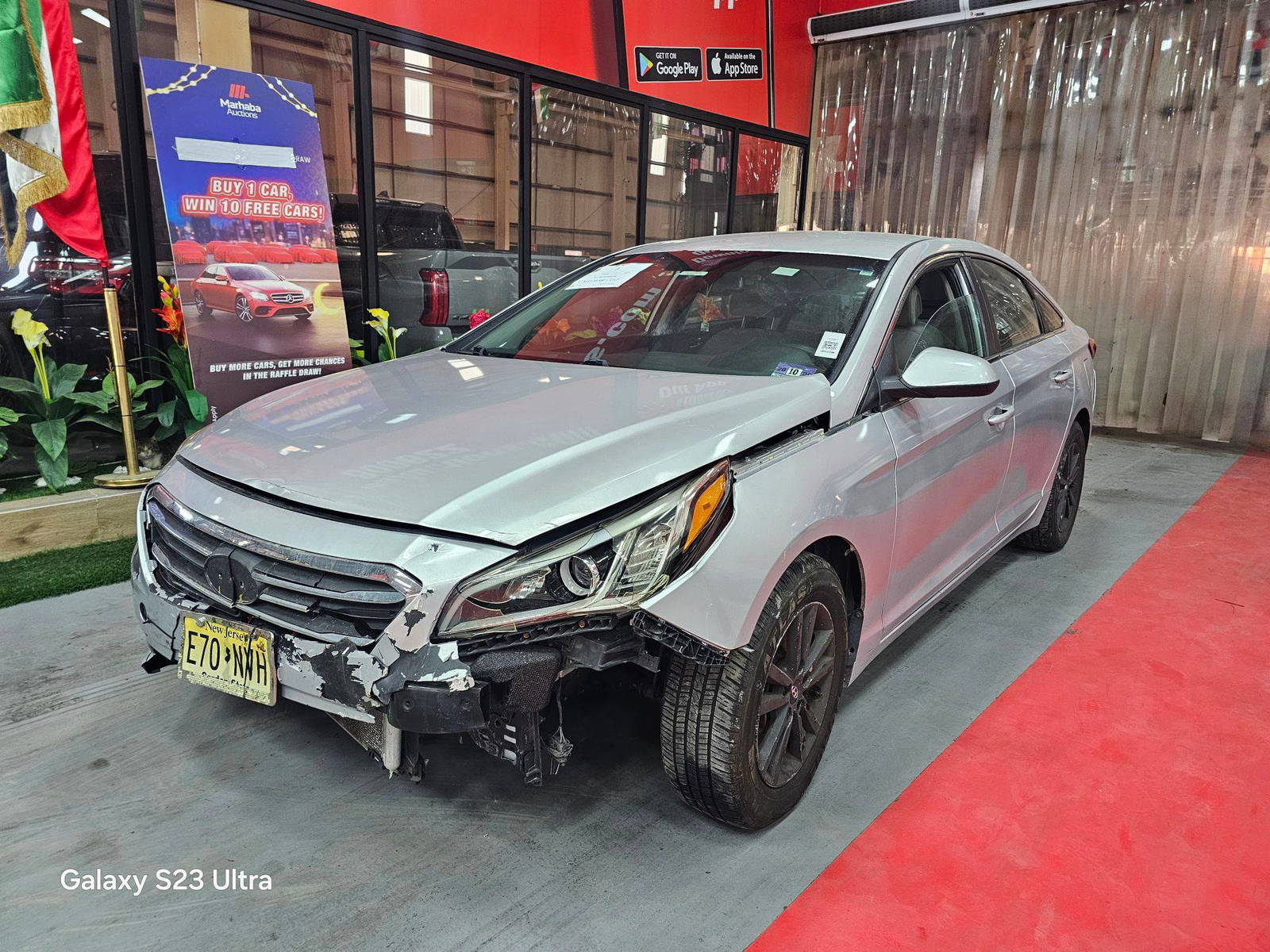 HYUNDAI SONATA 2016 - Marhaba Auction Used Cars - Image 5