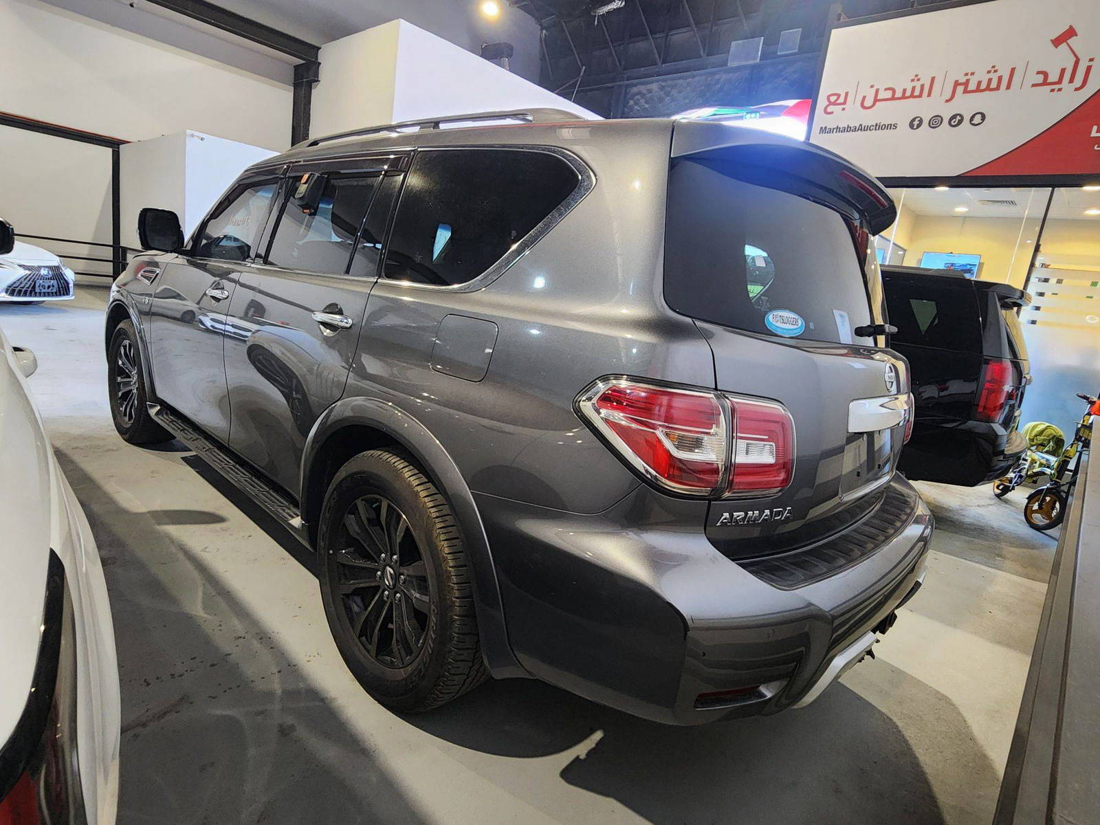 2017 NISSAN ARMADA — 107473 Miles — Lot 9303467 — Al Quoz - Marhaba Auctions Used Cars - Image 3