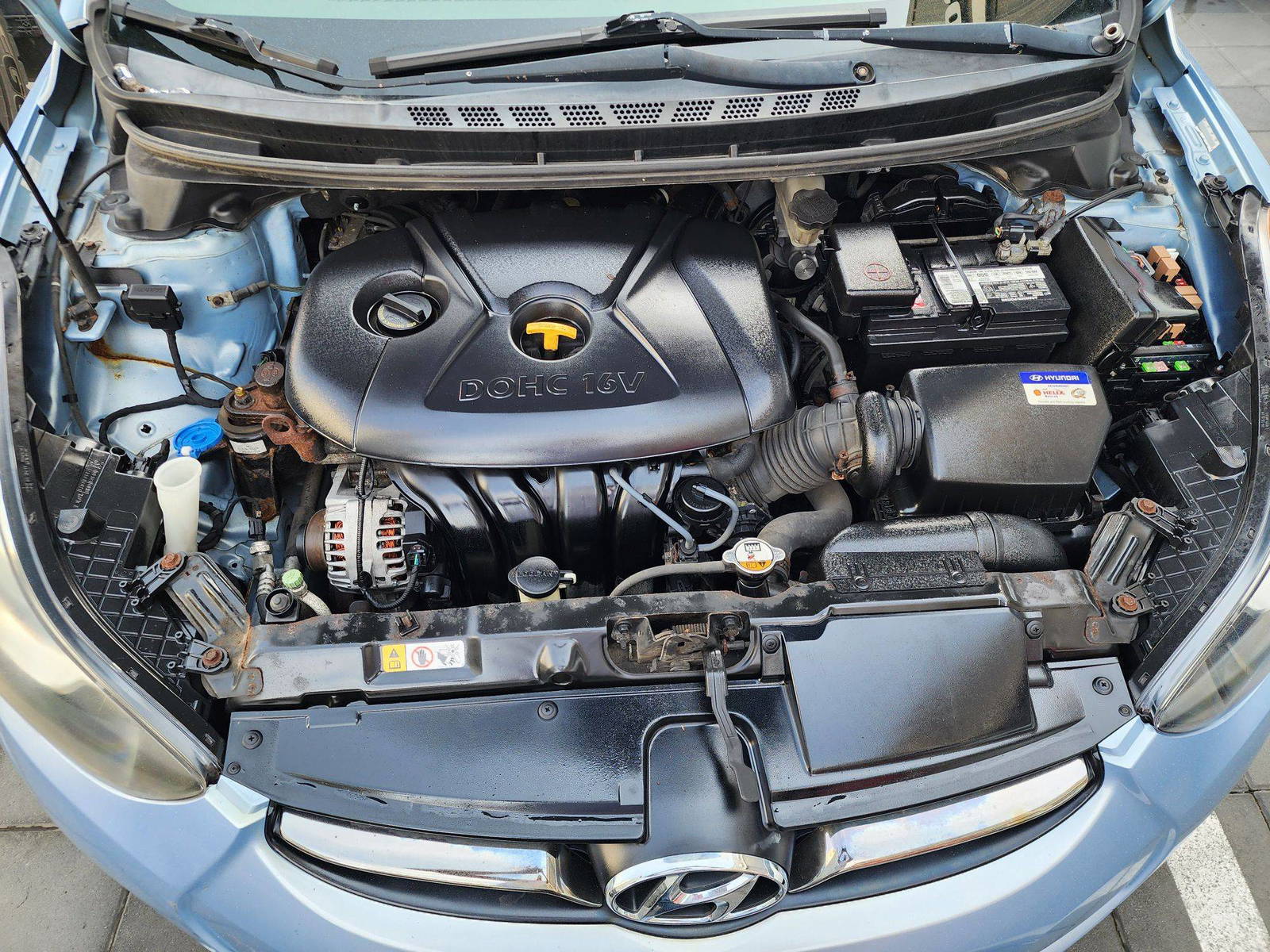 2013 HYUNDAI ELANTRA — 142559 Miles — Lot 3404957 — Al Quoz - Marhaba Auctions Used Cars - Image 12
