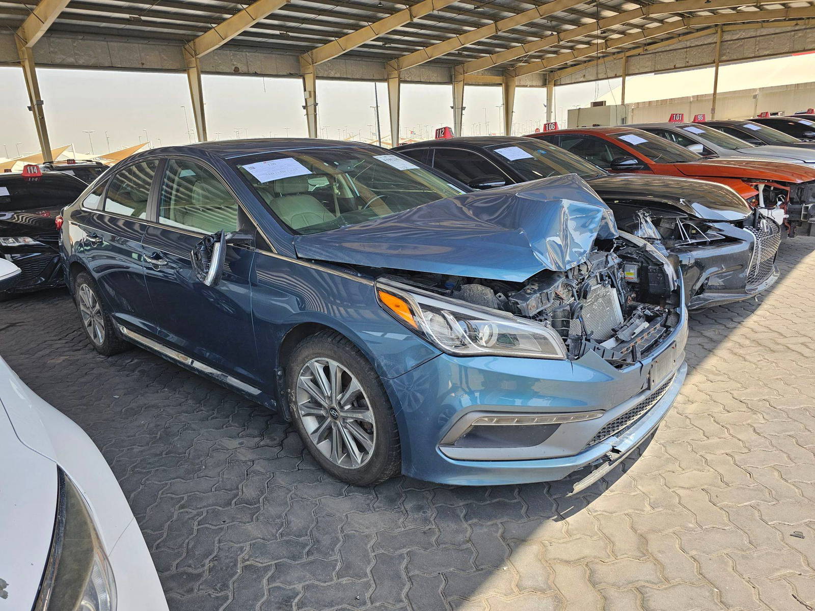HYUNDAI SONATA 2017 - Marhaba Auction Used Cars - Image 4