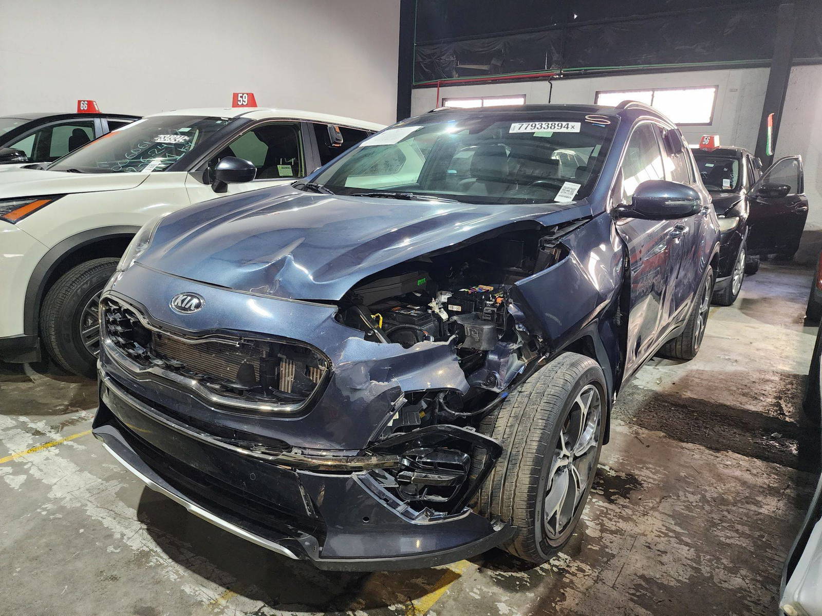 2021 KIA SPORTAGE — 36588 Miles — Lot 883152 — Main - Marhaba Auctions Used Cars - Image 4