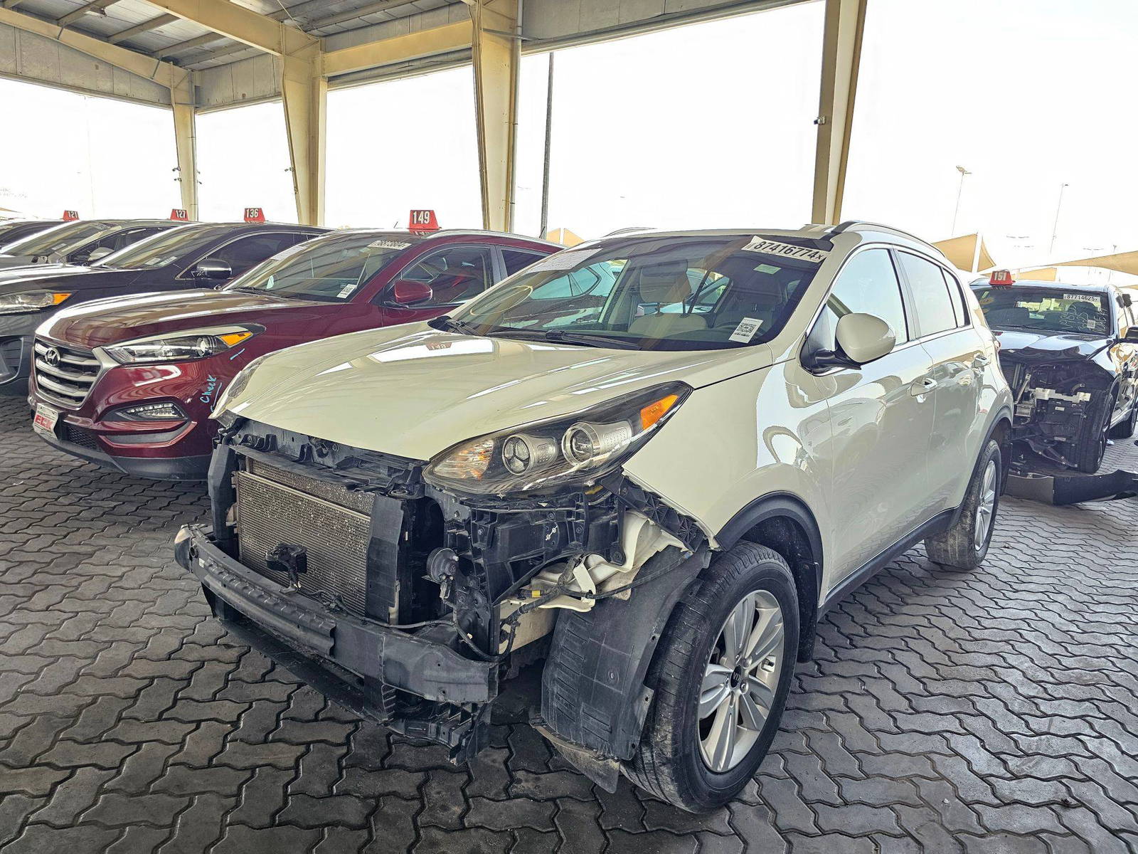 2018 KIA SPORTAGE — 118816 Miles — Lot C8J7483551 — Ind. 12 - Marhaba Auctions Used Cars - Image 5
