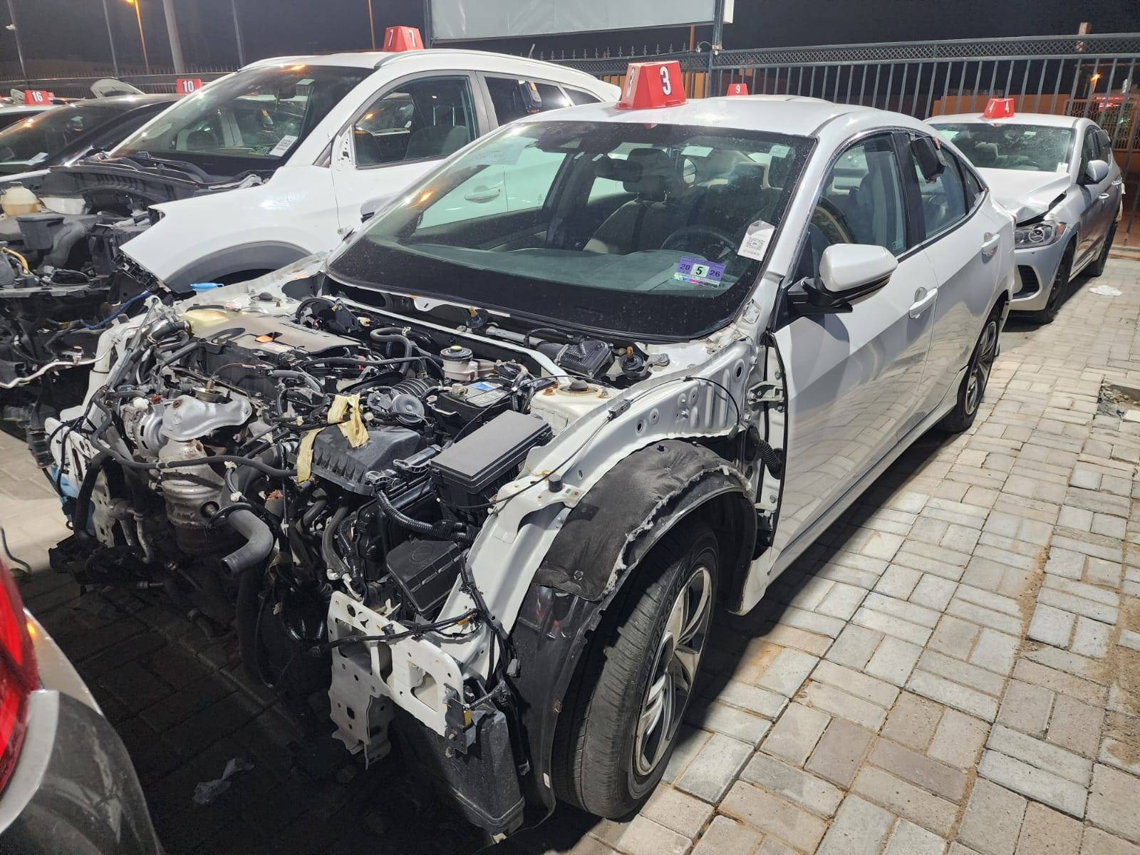 2019 HONDA CIVIC — 94628 Miles — Lot H548008 - Marhaba Auctions Used Cars - Image 4