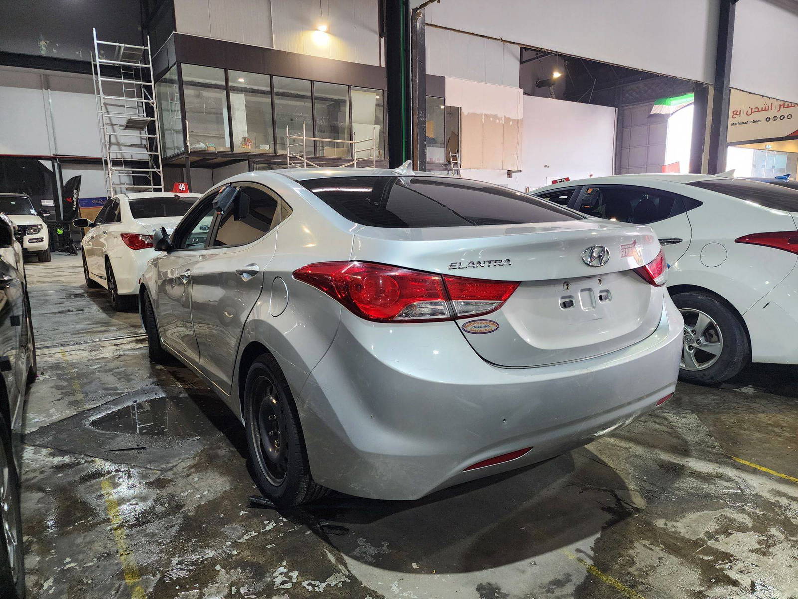 2013 HYUNDAI ELANTRA — 212081 Miles — Lot 84842764 — Al Quoz - Marhaba Auctions Used Cars - Image 4