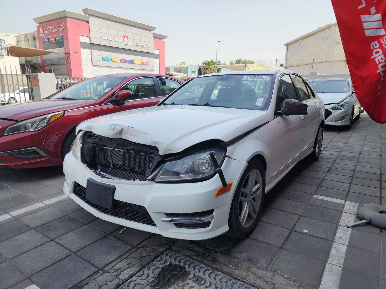 MERCEDES BENZ C300 2013 - Marhaba Auction Used Cars - Image 13