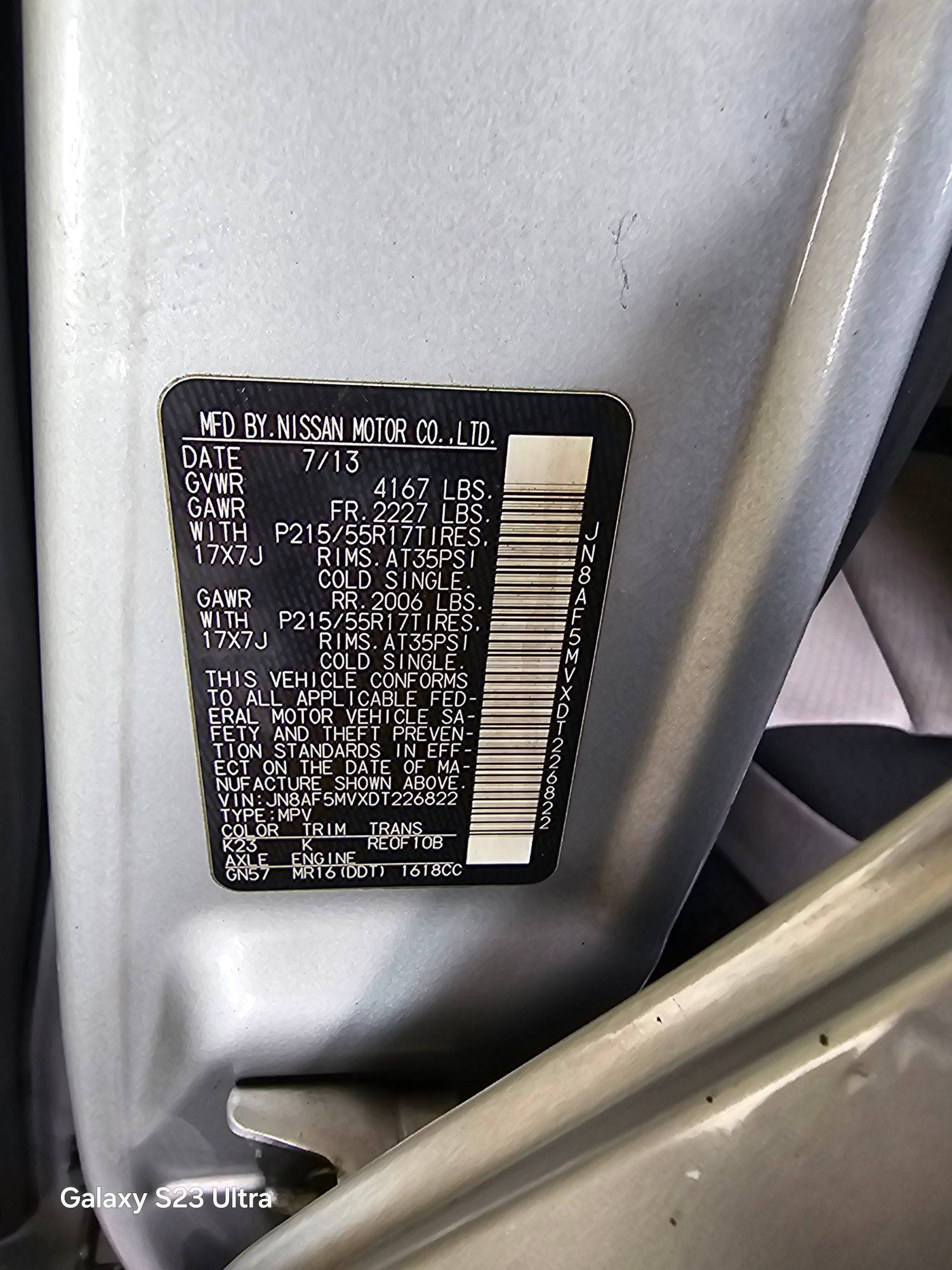 NISSAN JUKE 2013 - Marhaba Auction Used Cars - Image 8