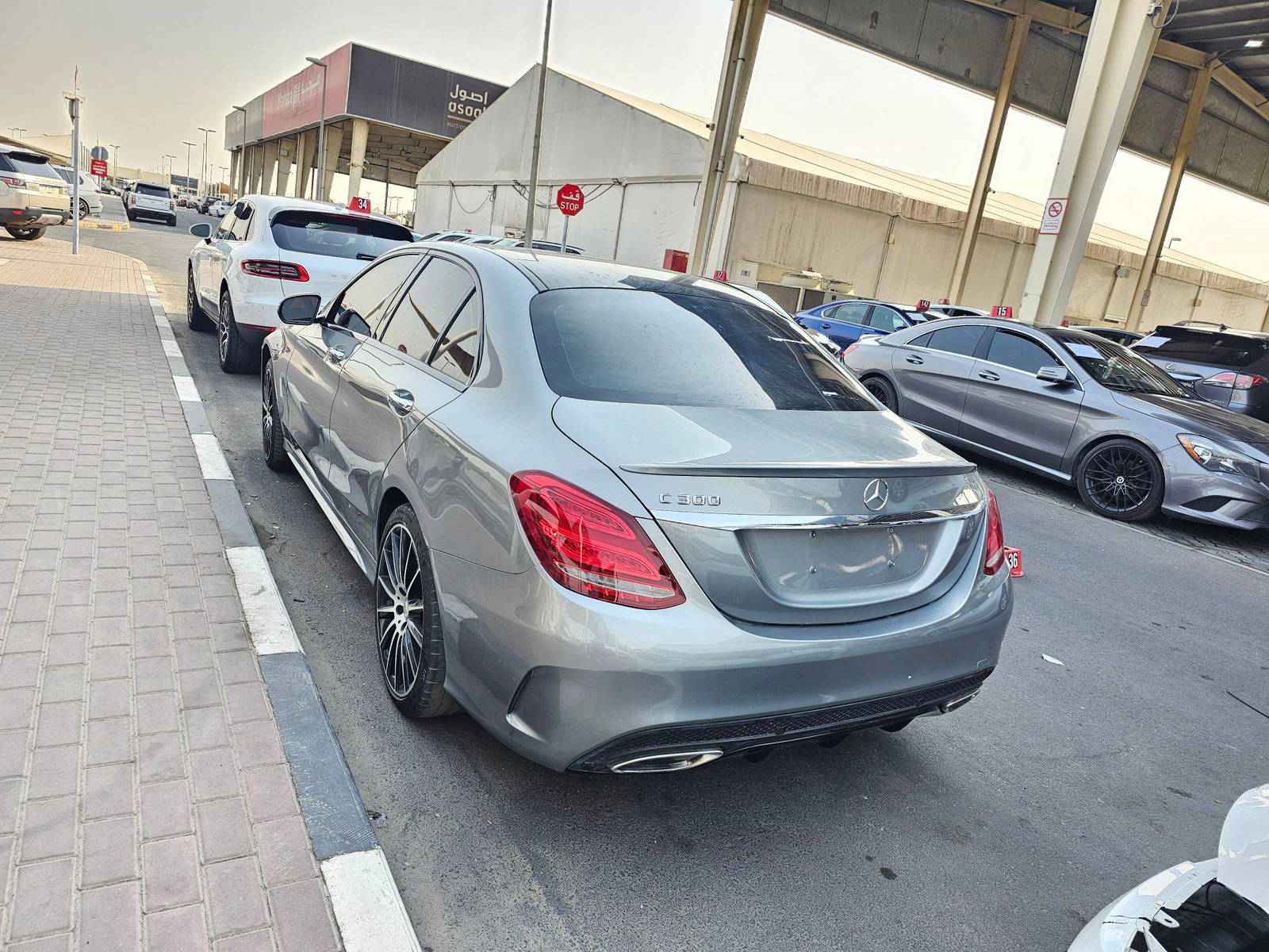2016 MERCEDES BENZ C300 — 241544 KM — Lot GU156251 — Souq - Marhaba Auctions Used Cars - Image 4