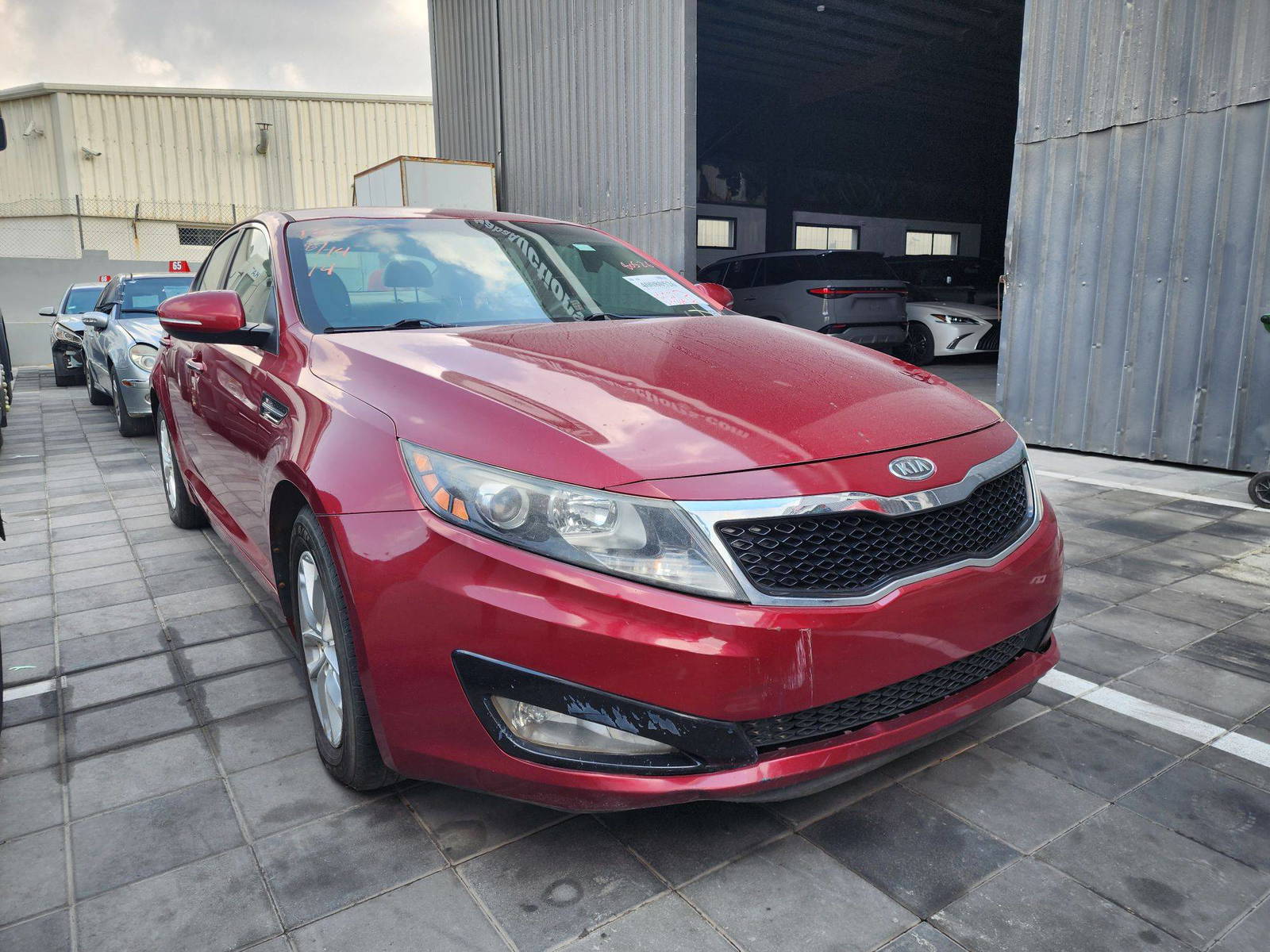 2012 KIA OPTIMA — 277558 Miles — Lot 8602 — Main - Marhaba Auctions Used Cars - Image 4