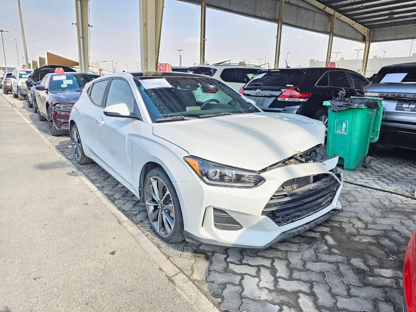 HYUNDAI VELOSTER 2020 - Marhaba Auction Used Cars - Image 4