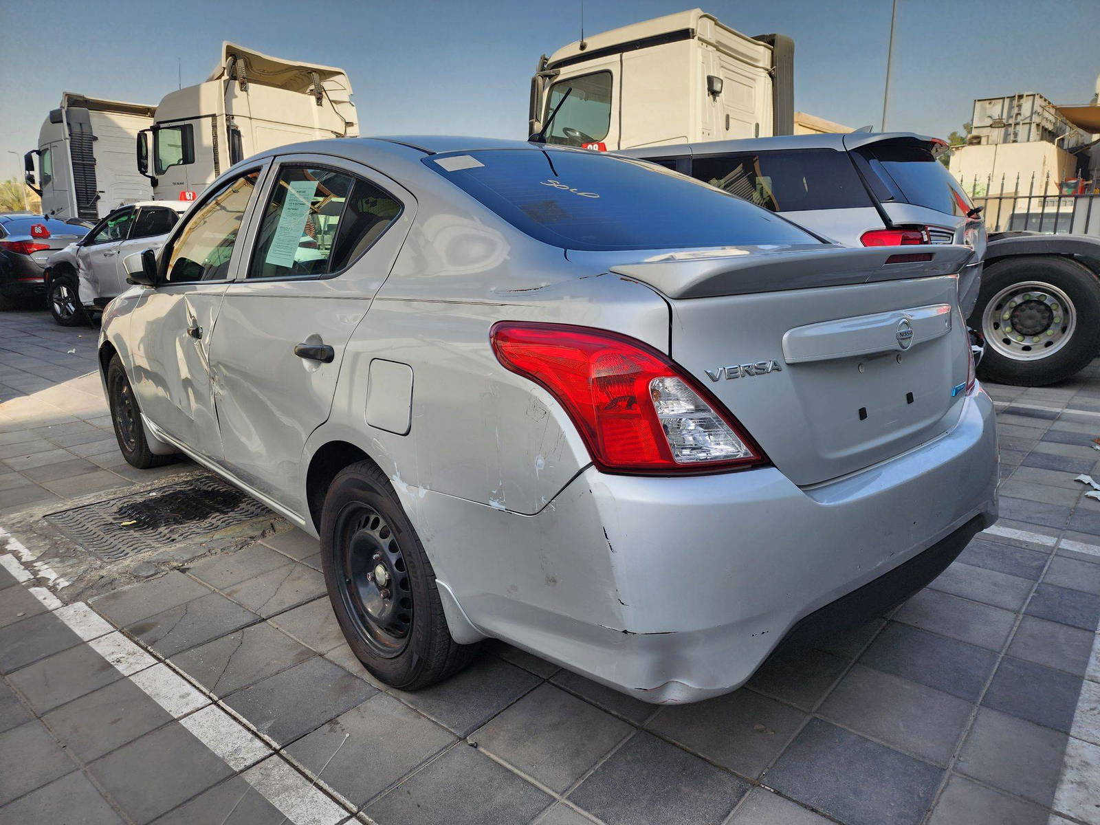 2016 NISSAN VERSA — 125916 Miles — Lot 1258324 — Al Quoz - Marhaba Auctions Used Cars - Image 3