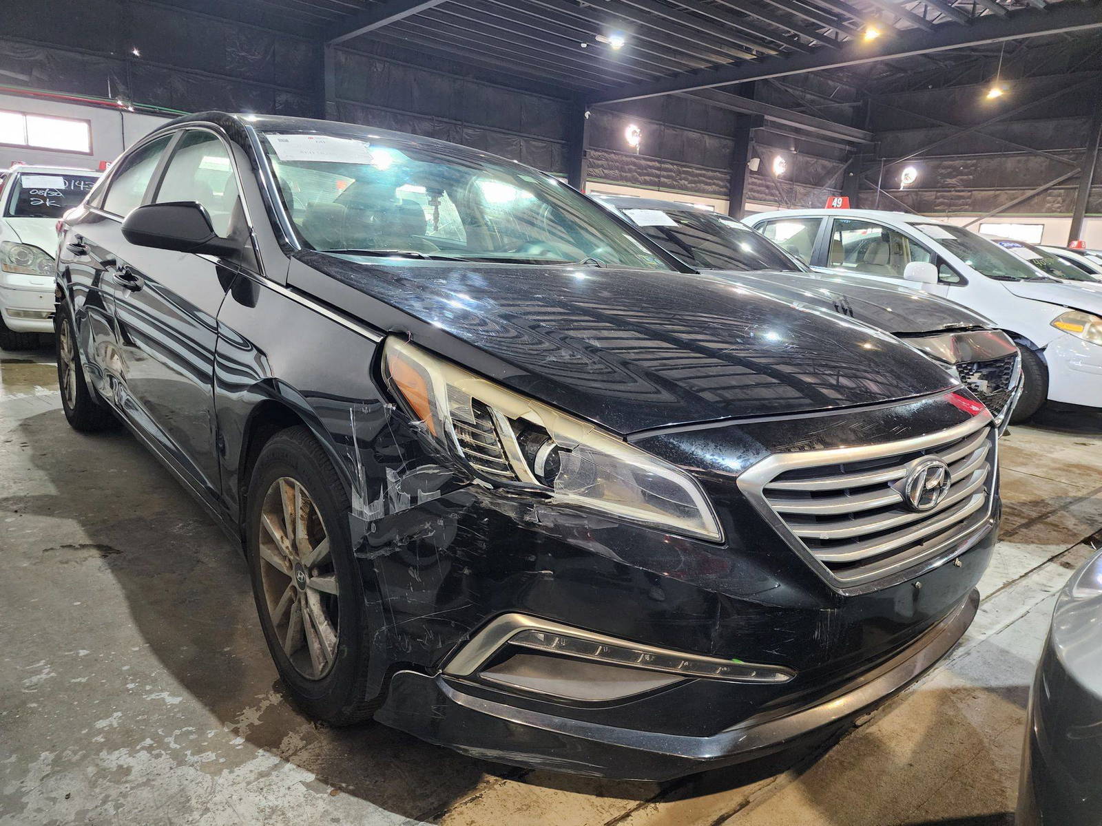 2015 HYUNDAI SONATA — 169566 Miles — Lot 15961 — Main - Marhaba Auctions Used Cars - Image 4