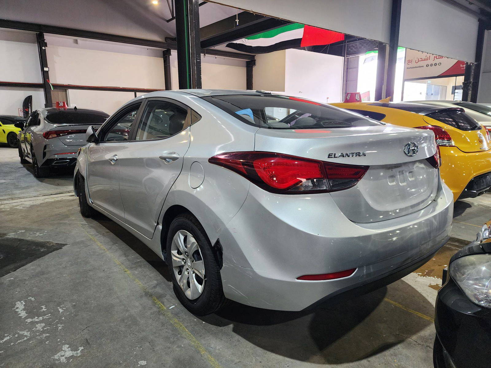2016 HYUNDAI ELANTRA — 139353 Miles — Lot 751197 — Al Quoz - Marhaba Auctions Used Cars - Image 11