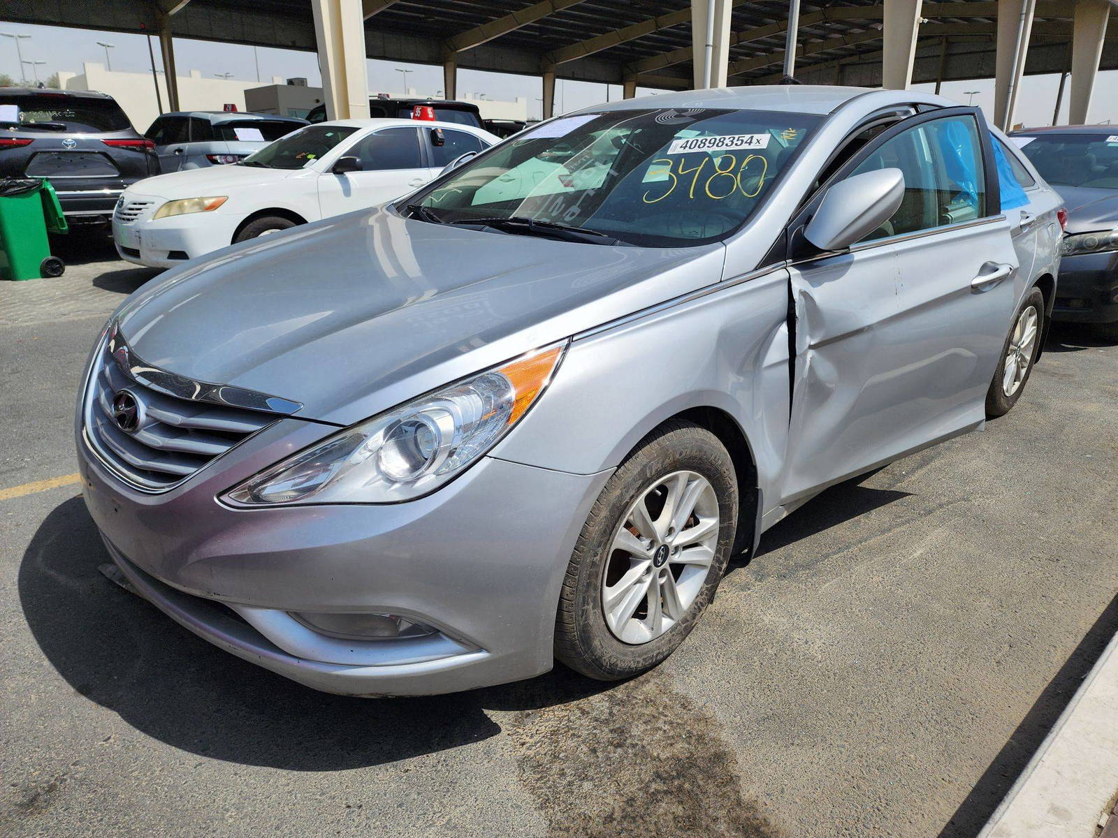 2013 HYUNDAI SONATA — 153541 Miles — Lot 40898354 - Marhaba Auctions Used Cars - Image 4